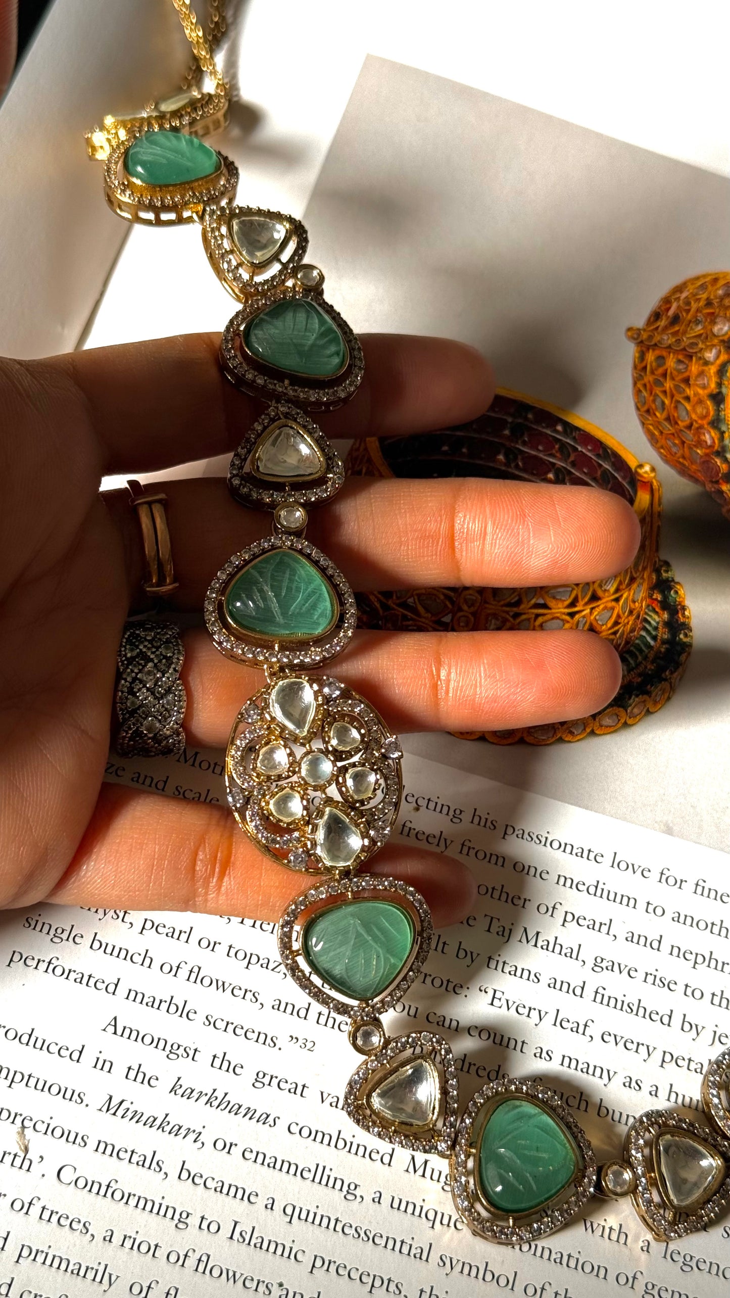 mint victorian mathpatti