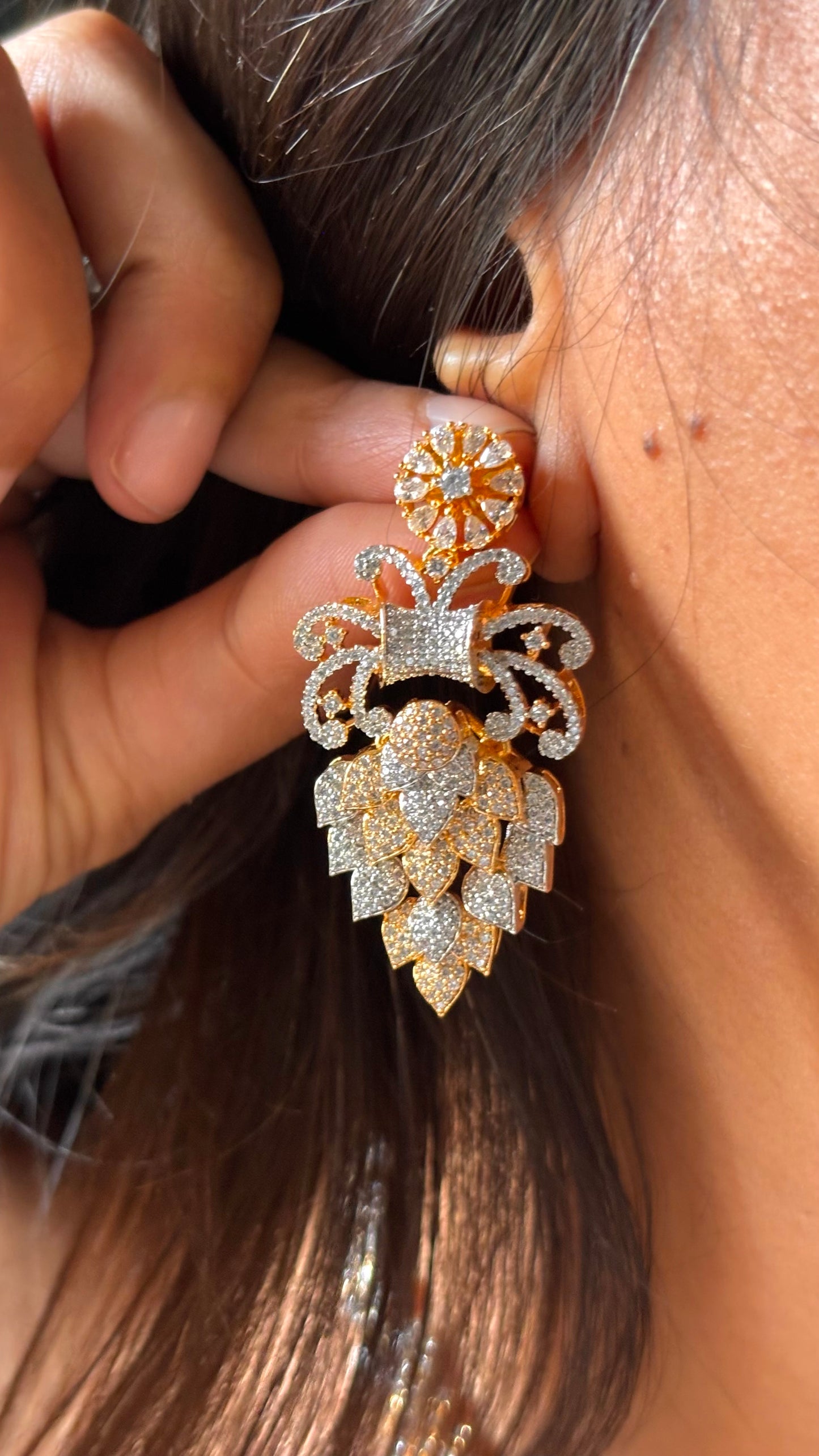 Signature crystal diamond Necklace