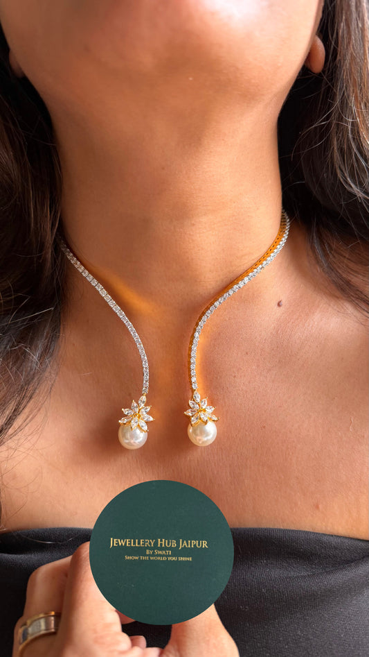 Astra shine cz diamond necklace