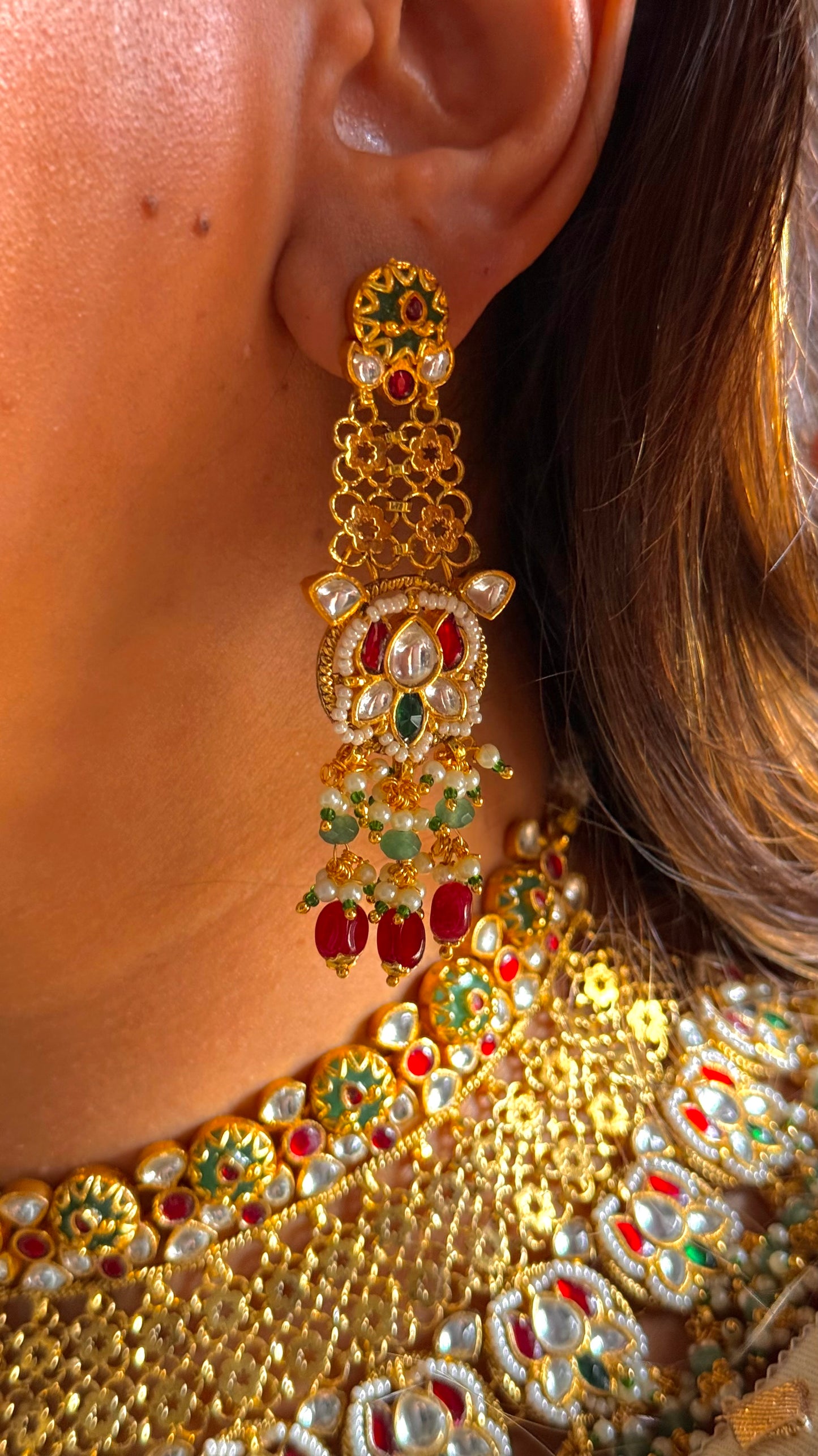 Bridal Asia heritage paachi nakashi Necklace