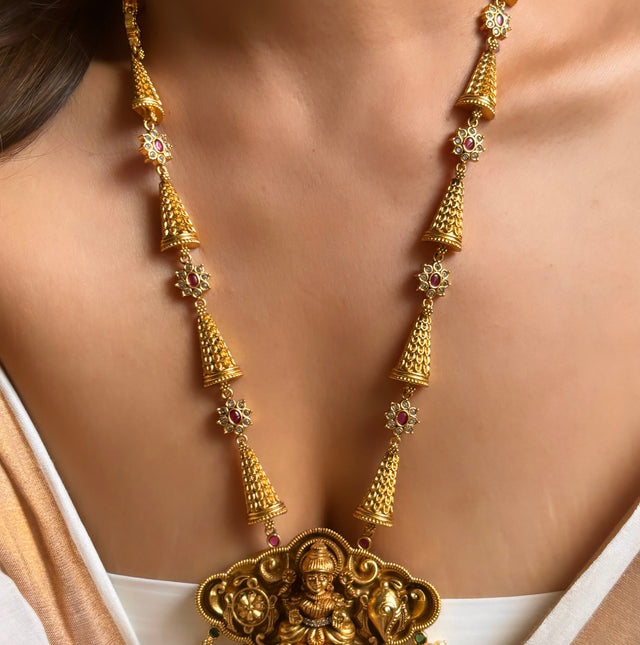 Temple mid length necklace