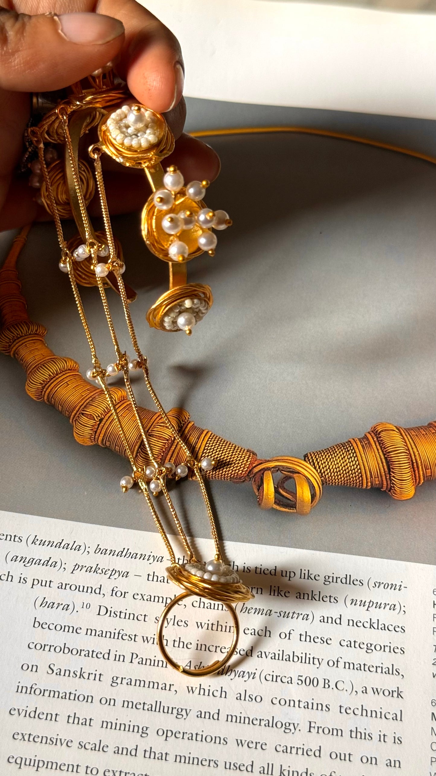 handmade single ring Hathphool