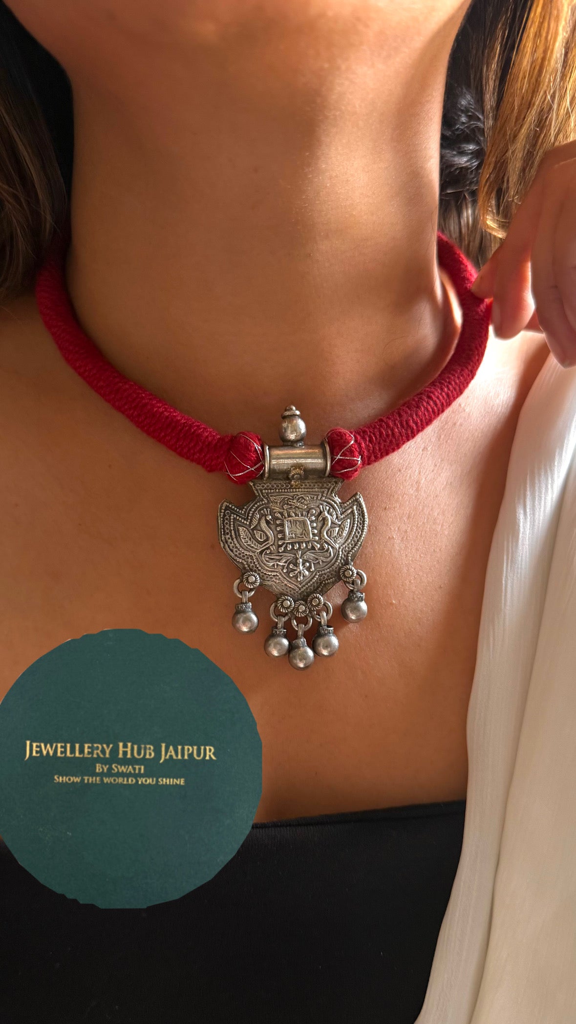 Vintage Gehriya Tribal Ghungroo Necklace