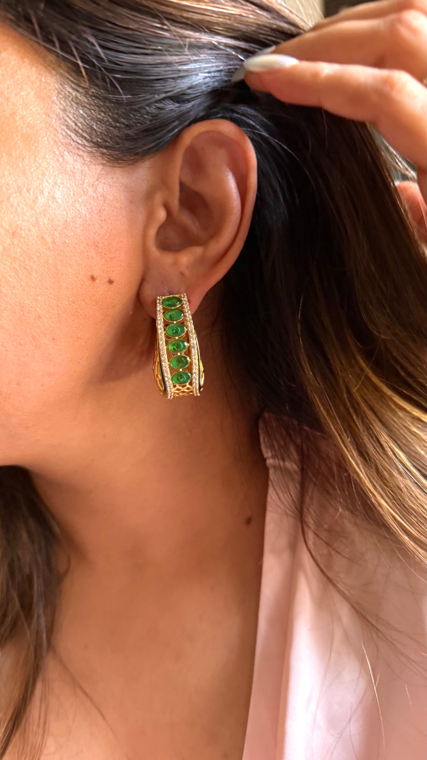 Emerald designer baaliyan