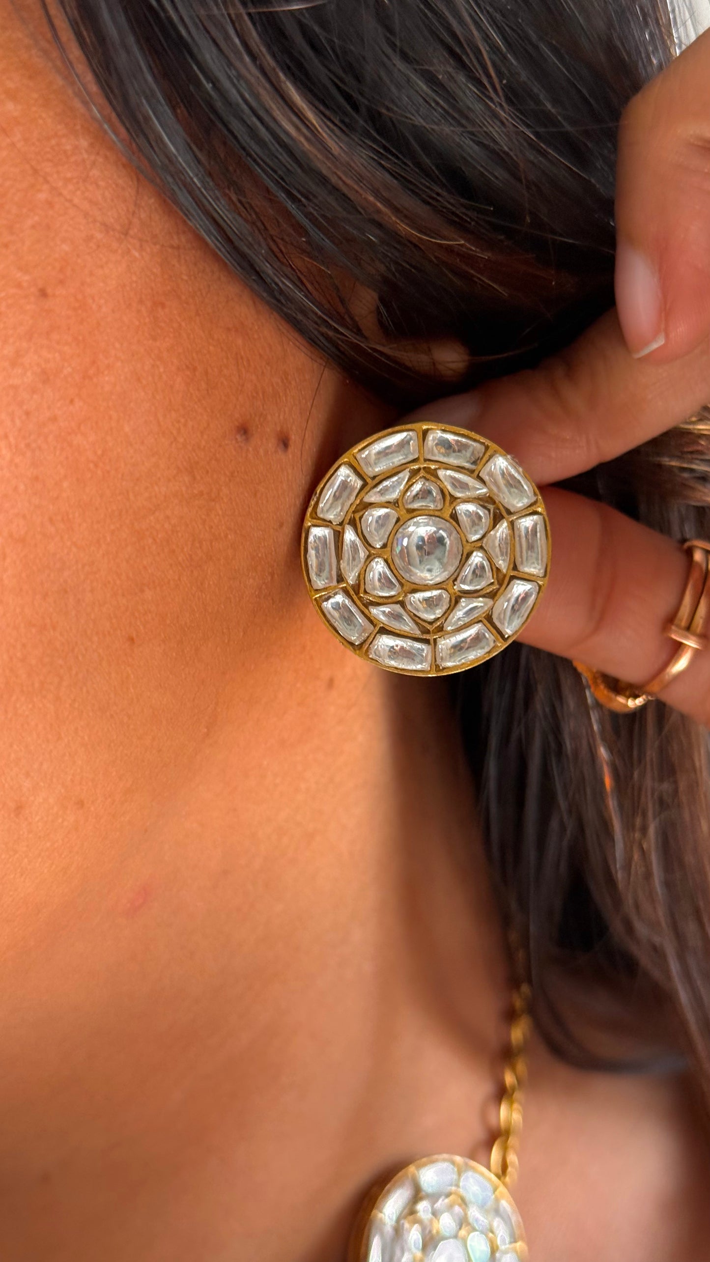 Paachi kundan heritage choker