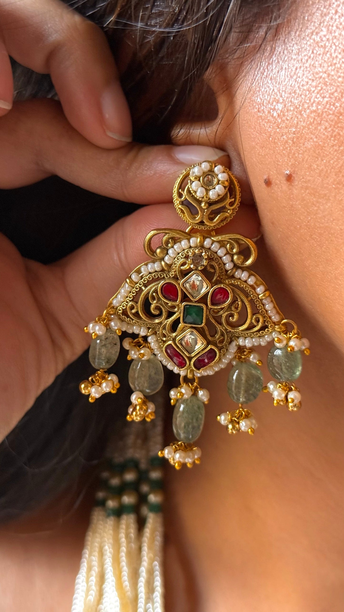 Heritage Rajwada bridal combo Necklace