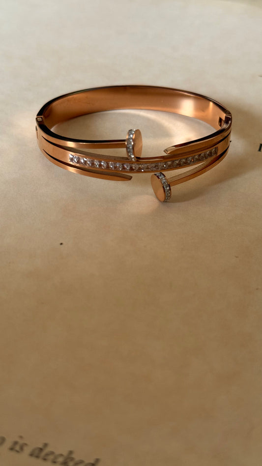 Cartier inspired anti tarnish bracelet