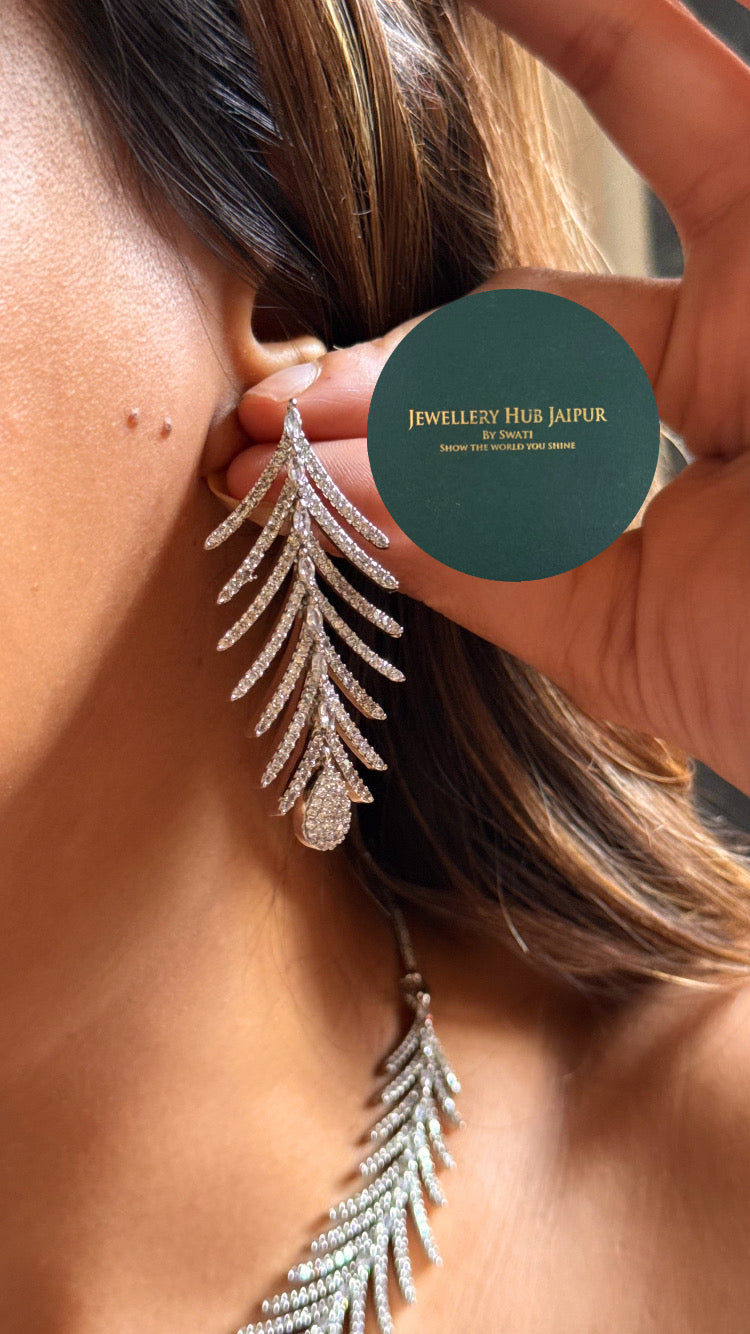 AURORA Diamond cocktail designed collar set
