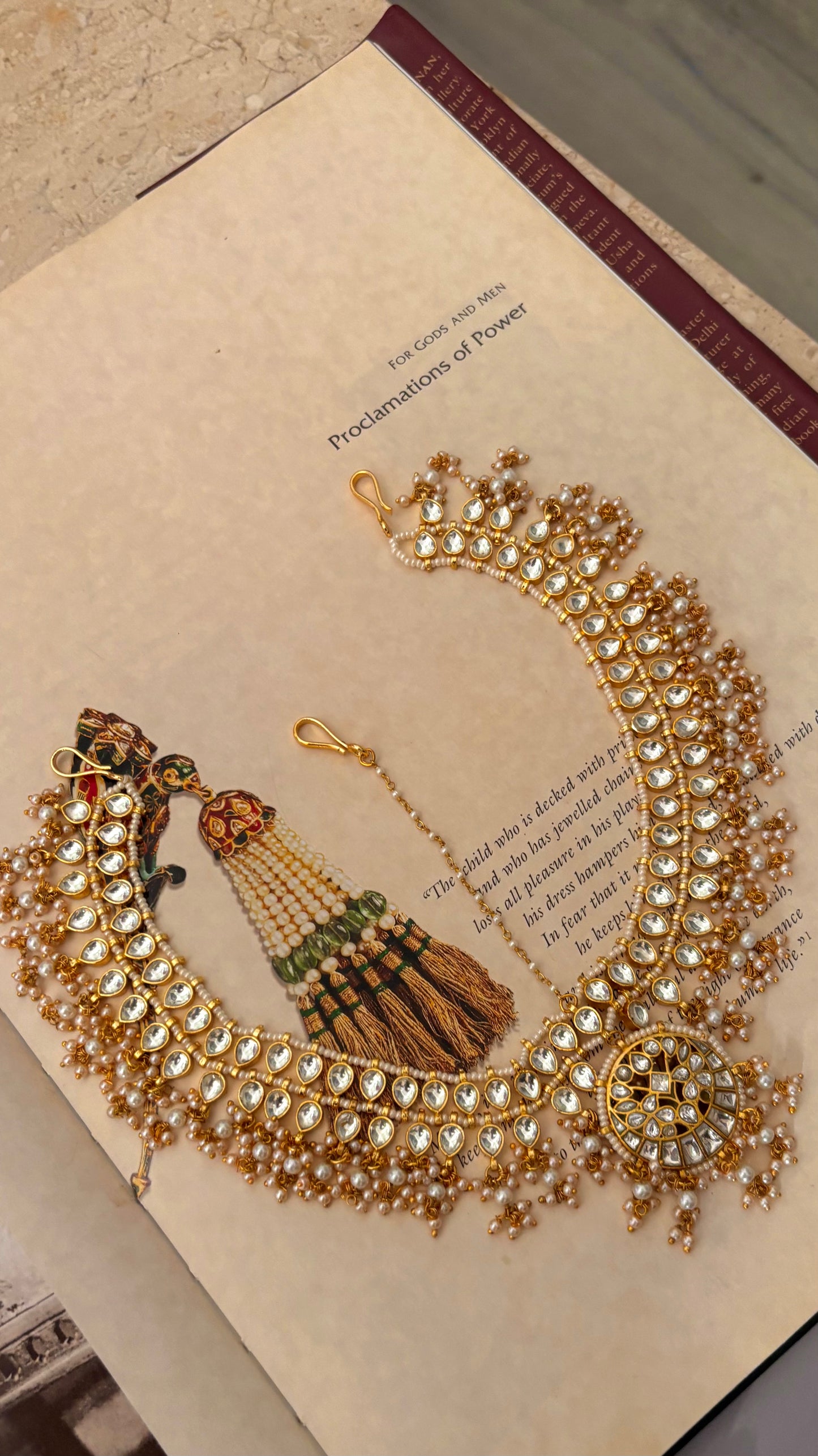 Paachi Kundan swarn mathapatti