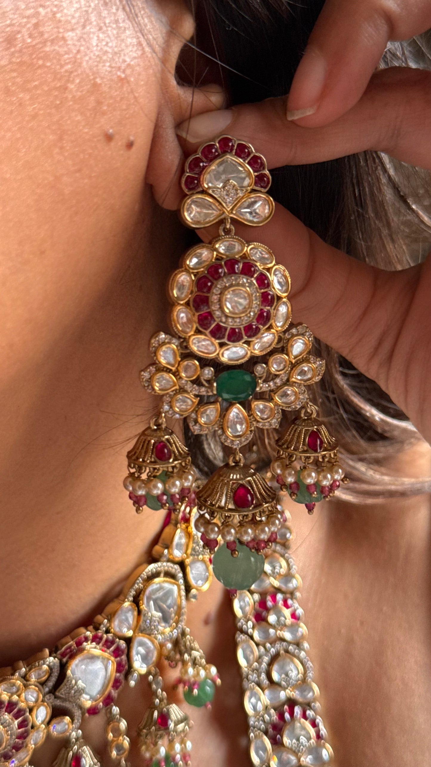 Vintage bridal combo set