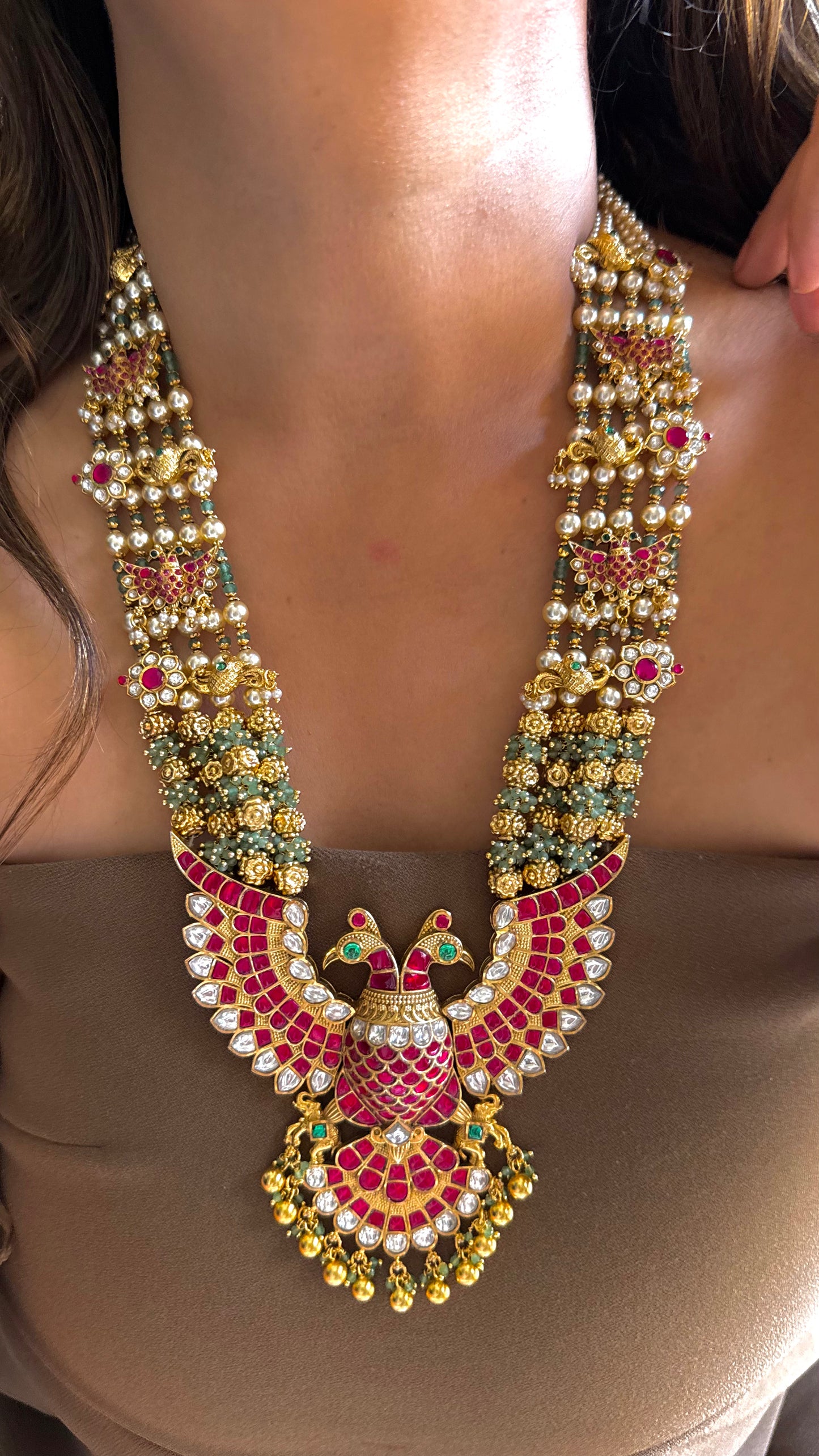 Amrapali Inspired Heritage Necklace