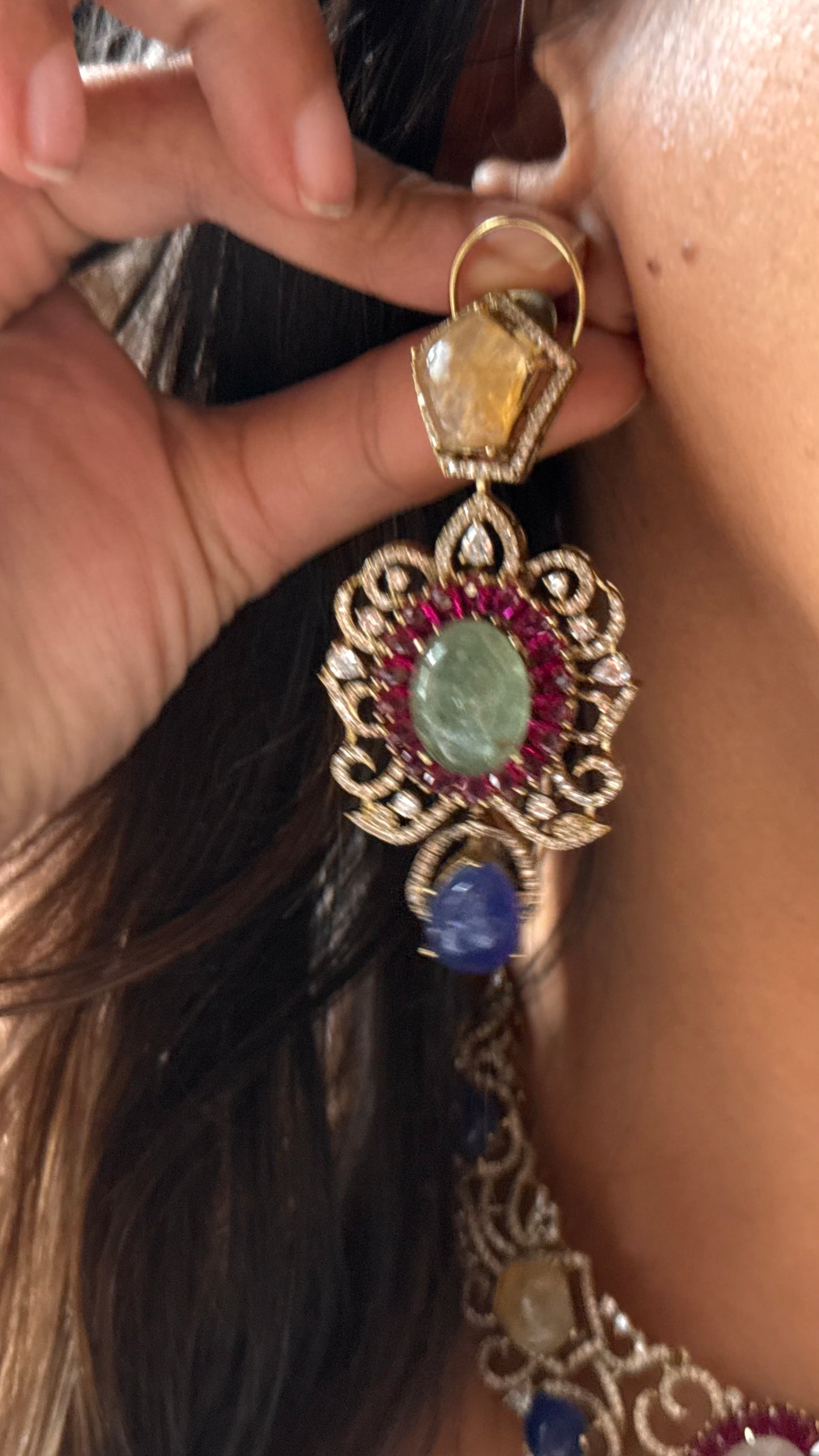 Sabyasachi inspired designer collar necklace