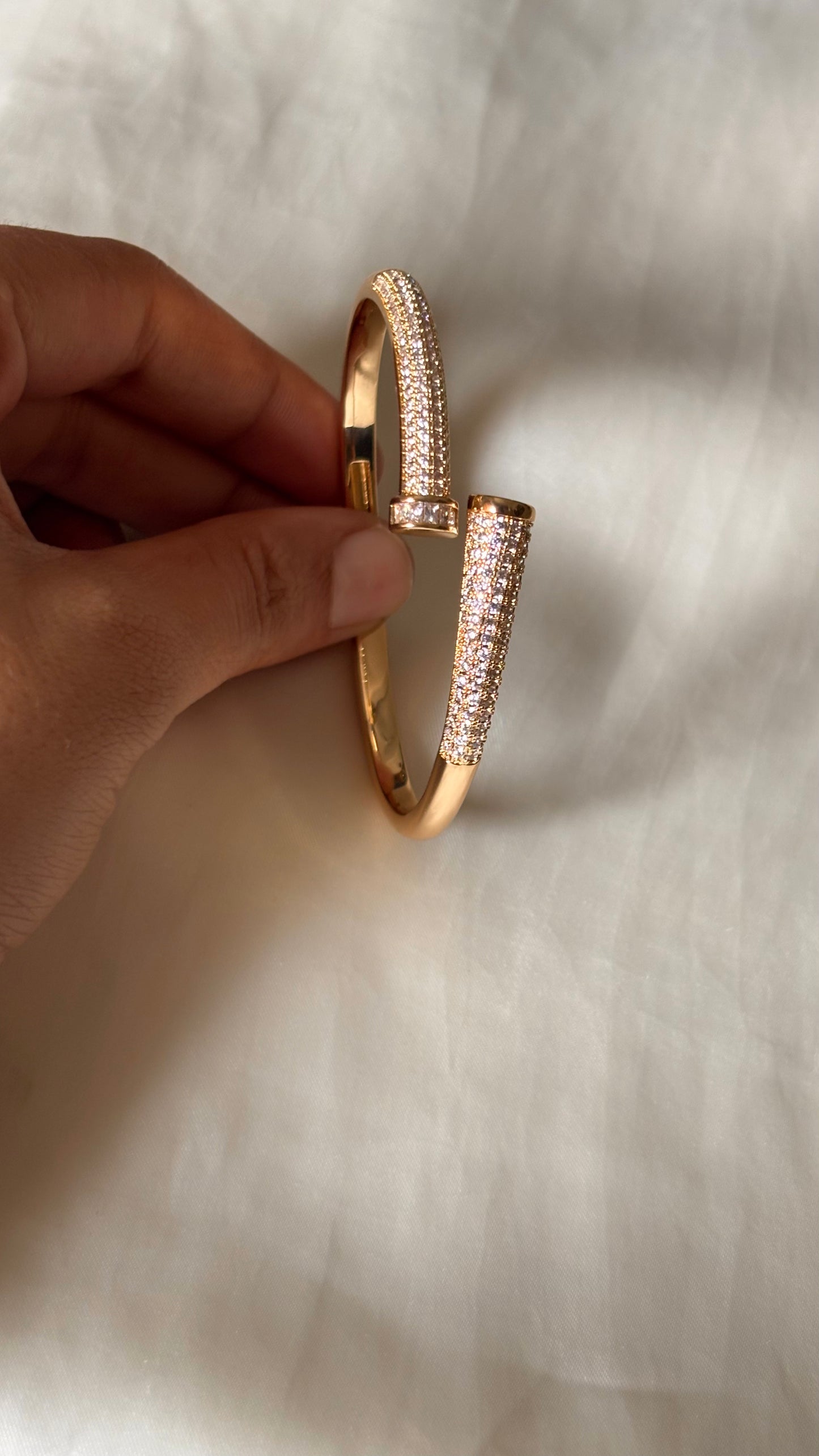 Rose gold bracelet
