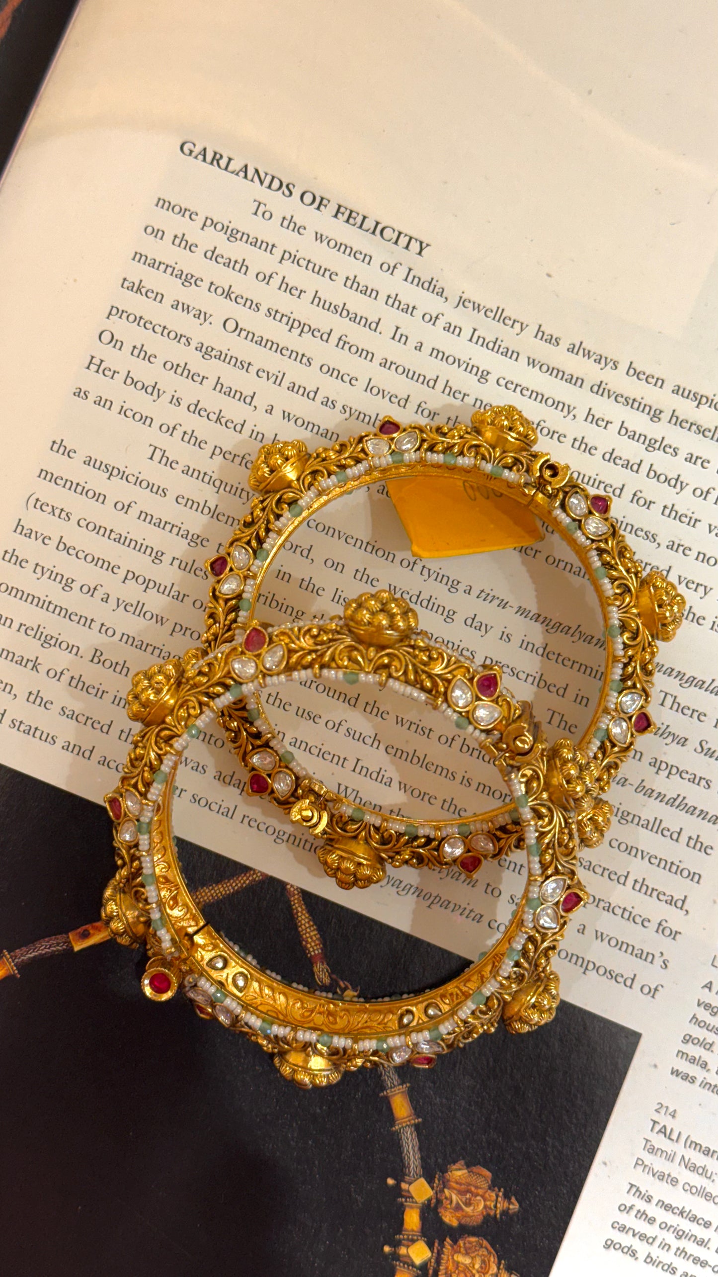 Floral Nakshi rajwadi bangles