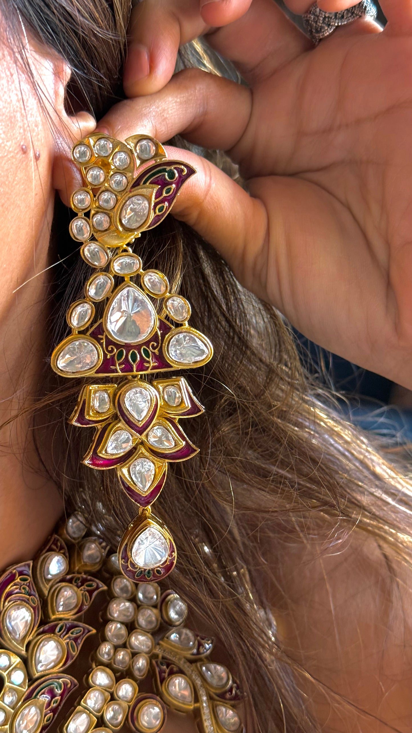Amrapali inspired Handmade Statement Necklace