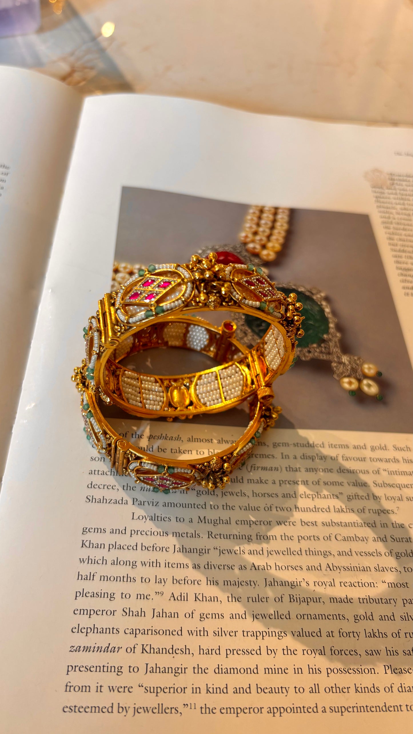 Swarovski mint Nakashi Bangles
