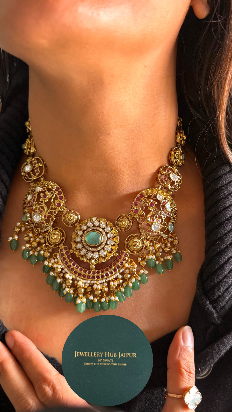 Mint inlay rajwada set