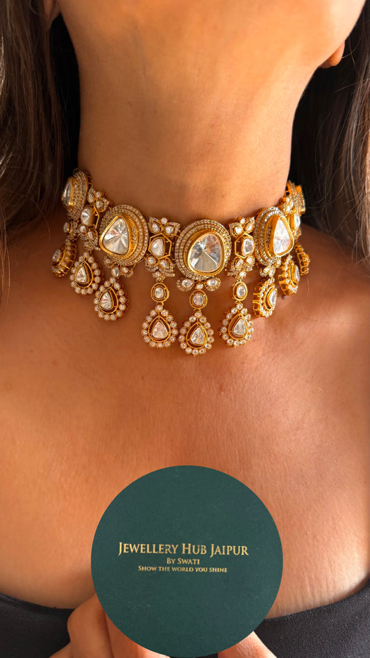Uncut polki gold kangna Ranaut inspired choker