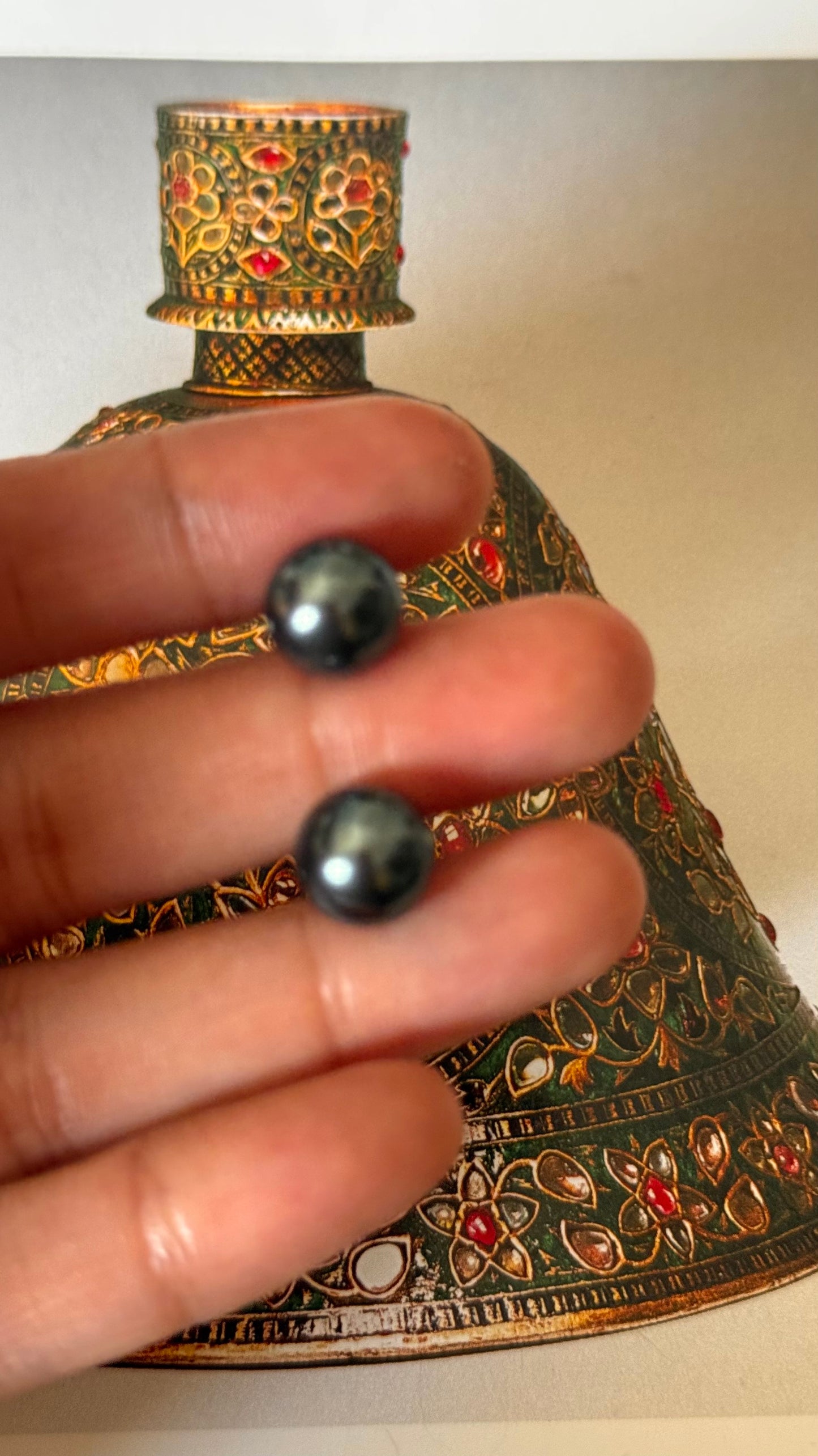 Granite pearl Studs