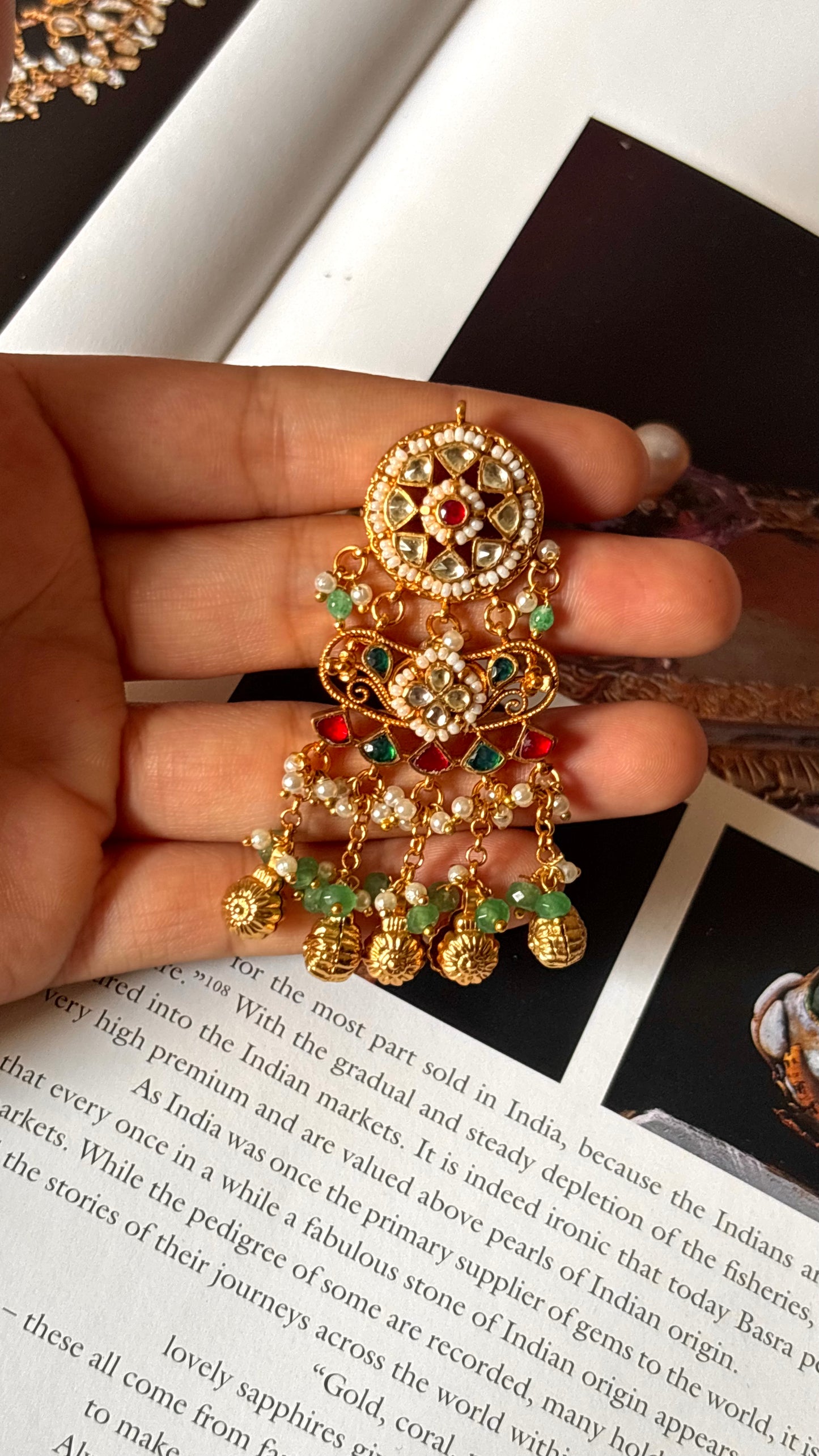 Heritage rajwada kundan Ring