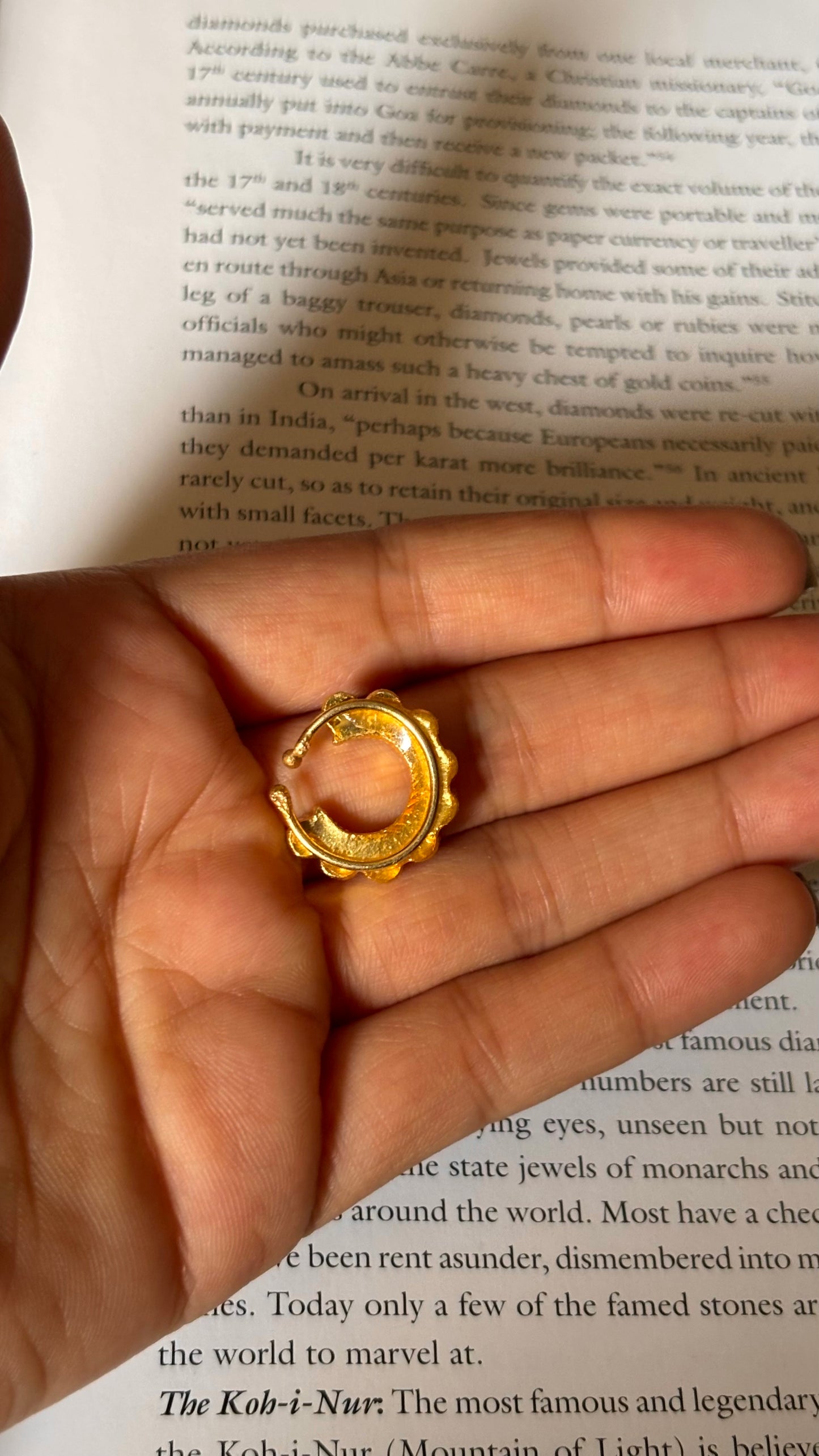 Paachi kundan mini Nath