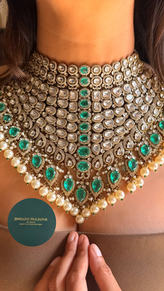 Panna heritage victorian bridal set