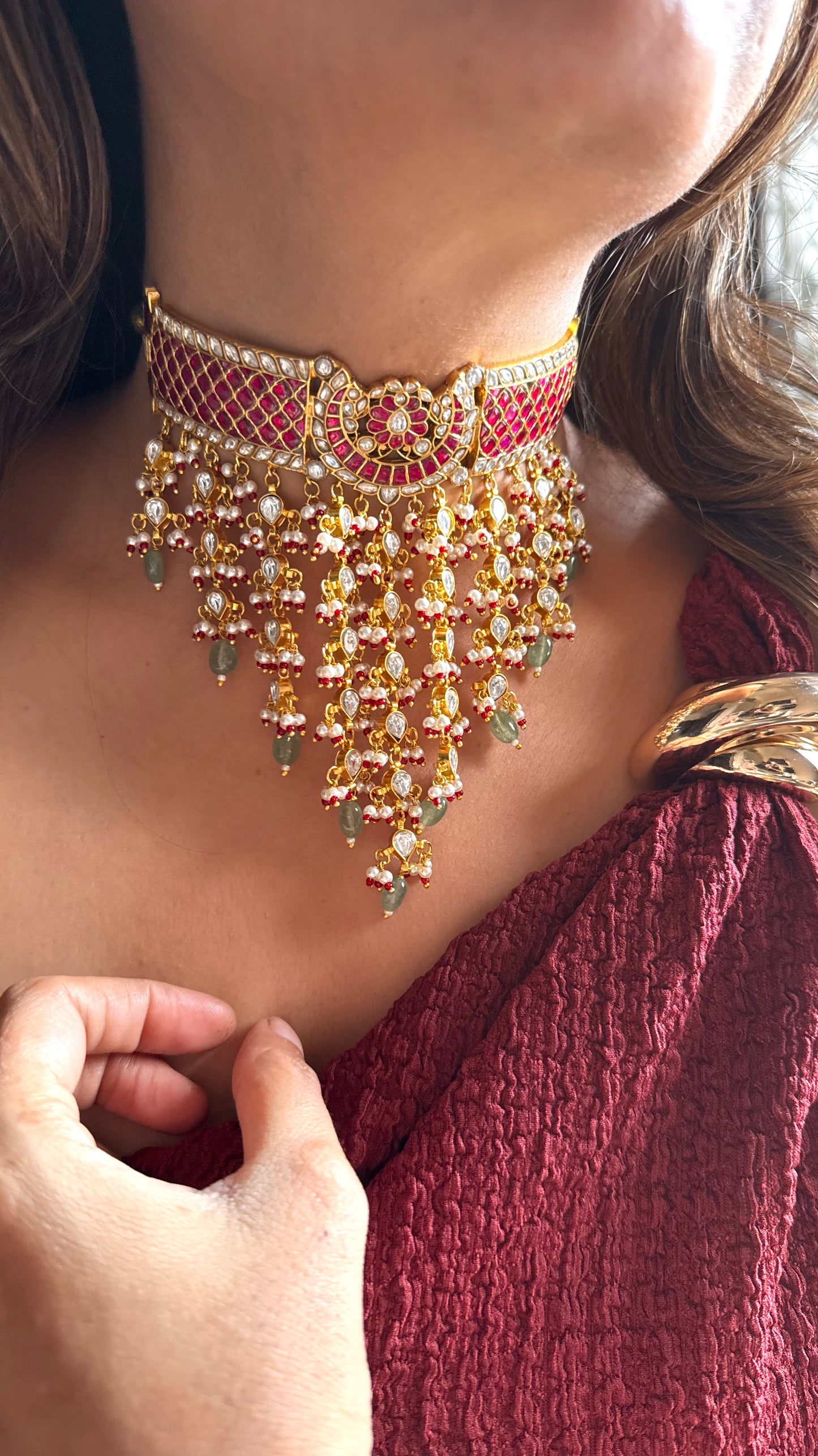 Paach Heritage Chandni Aad with waterfall design