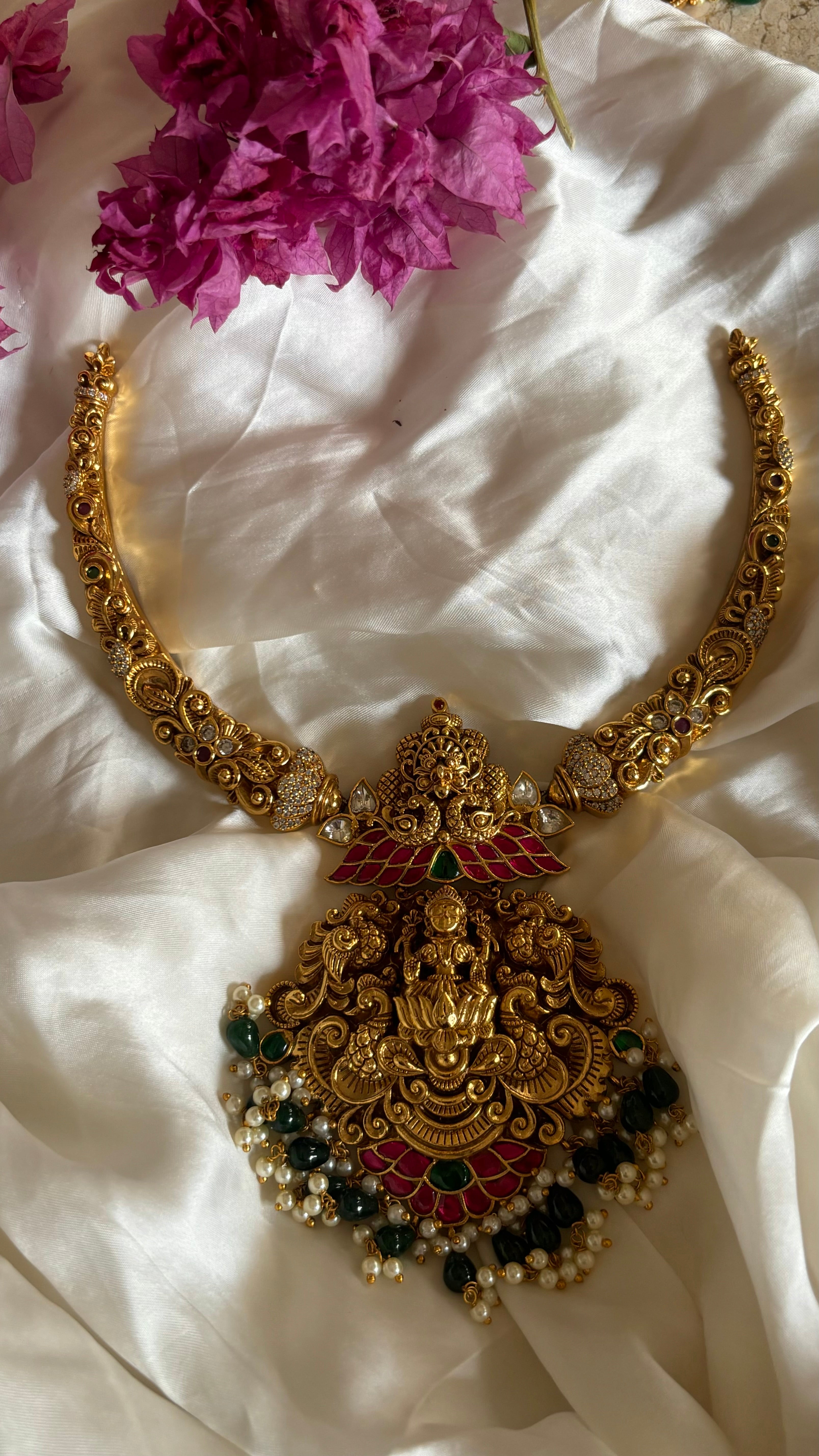 Paachi temple necklace