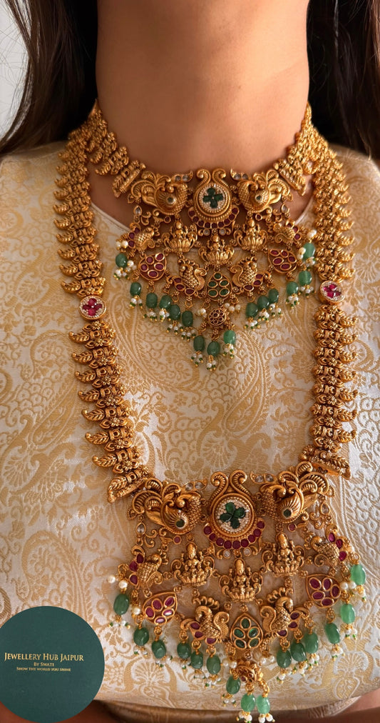 temple duo necklace set