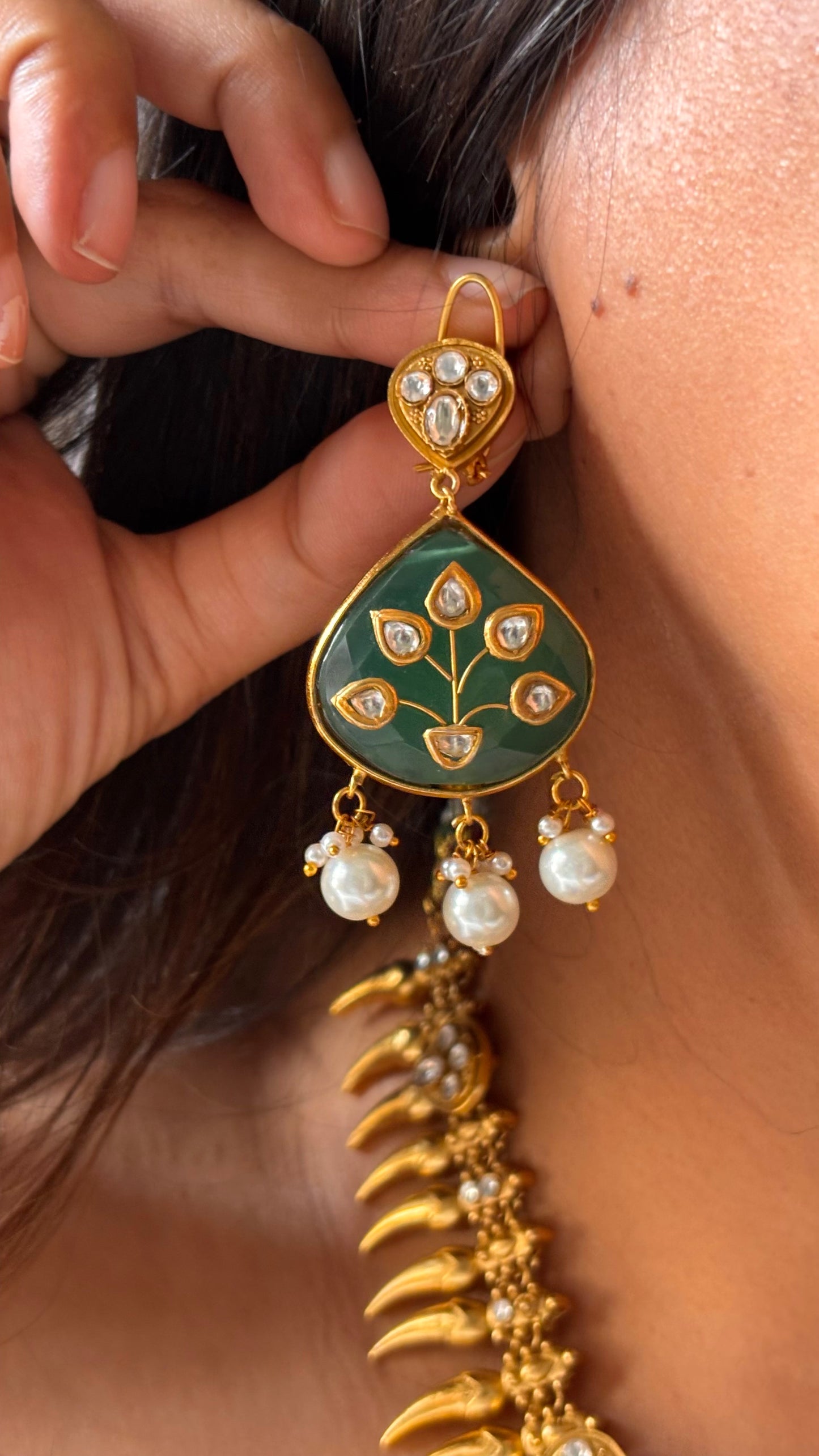 The royal amrapali peacock swarna Necklace