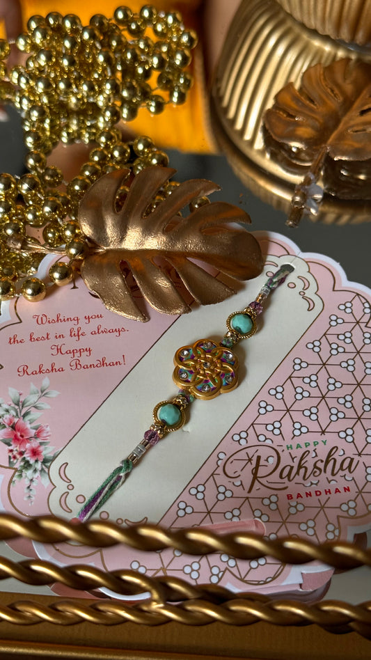 Nakashi rakhi (shipping will be extra )