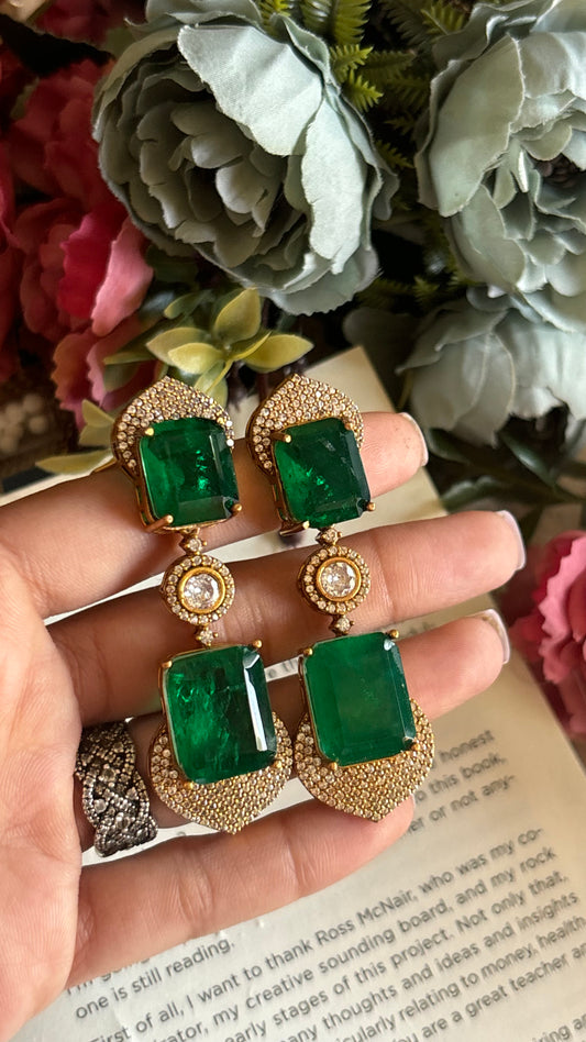 Emerald doublet danglers