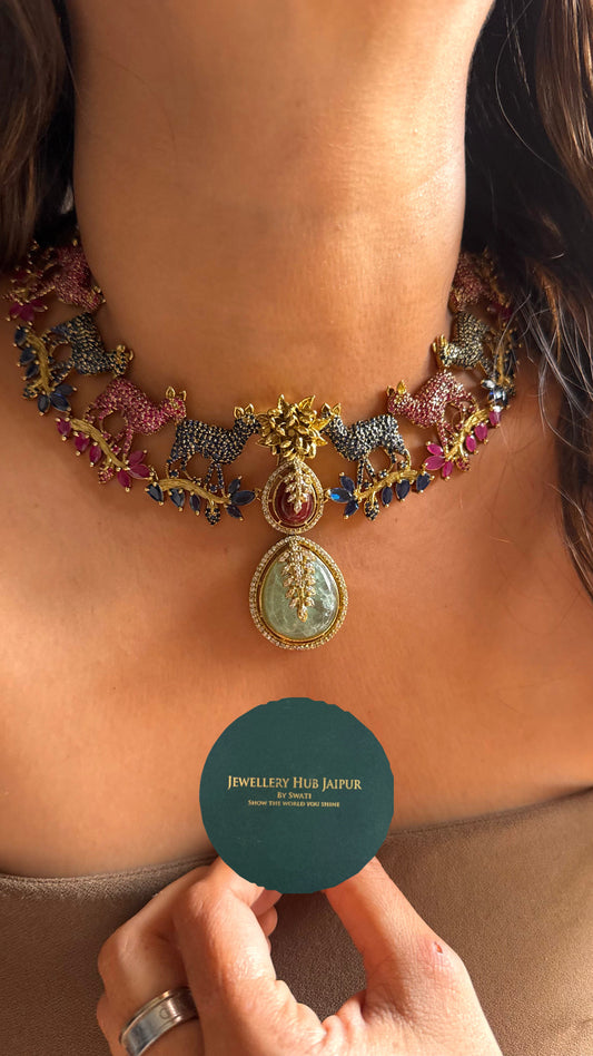 Sabya inspired designer necklace