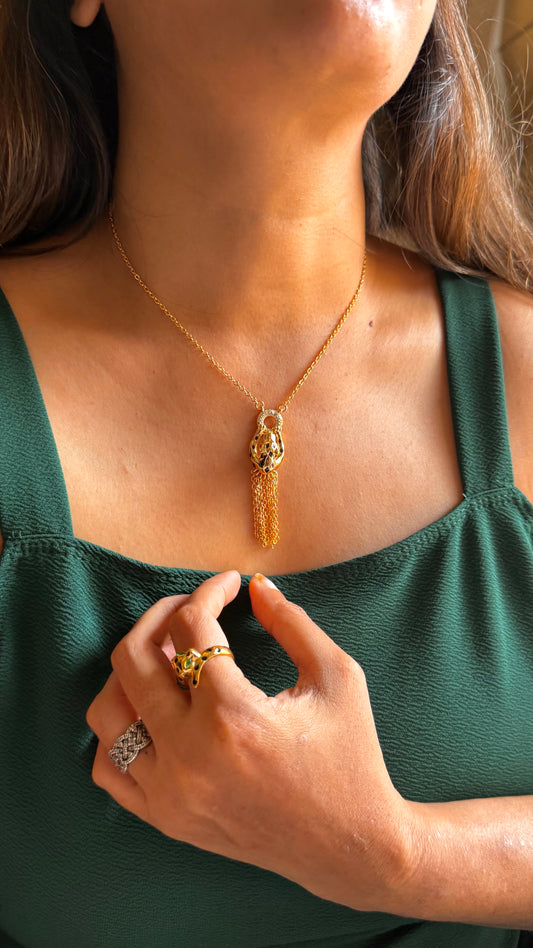 Cartier inspired Fringe Necklace
