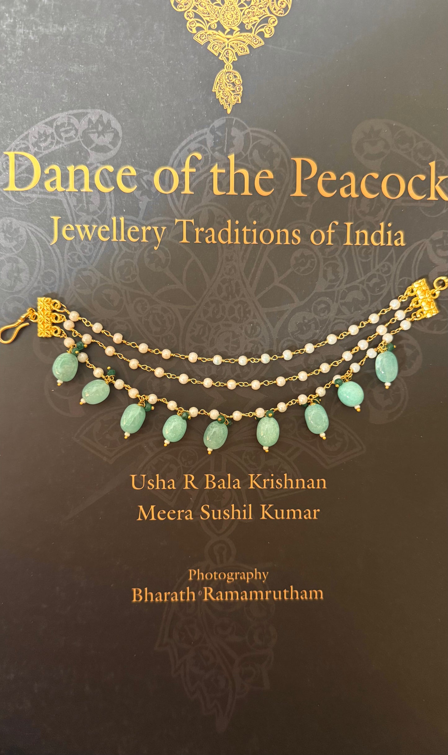 Three layer mint ear chain