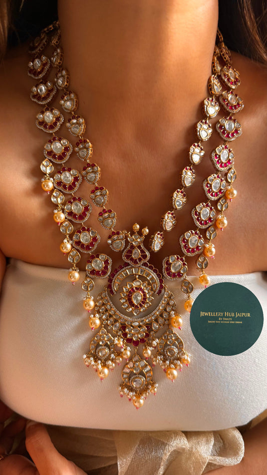 Heritage ruby Maharani haar