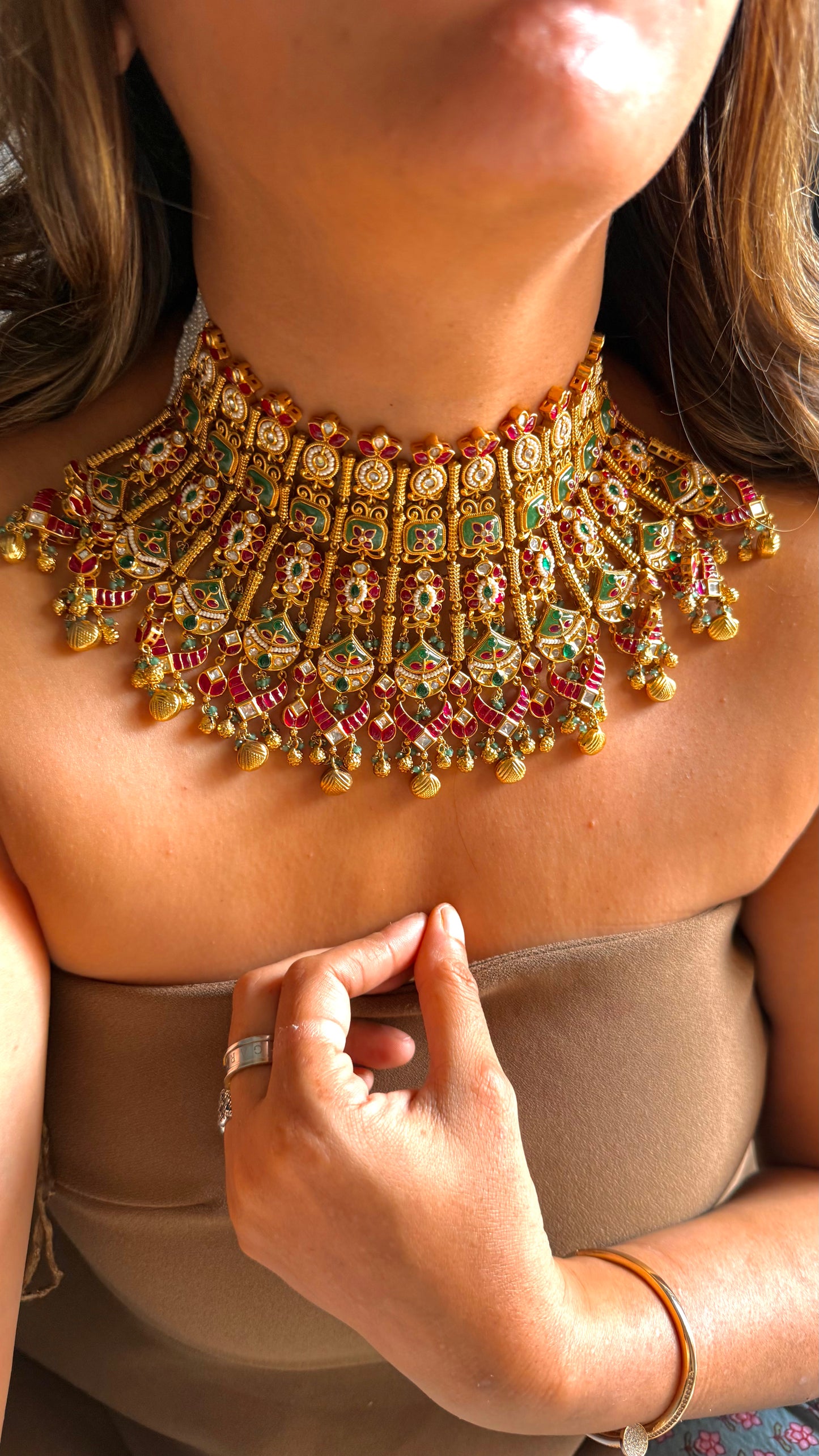 Paachi Designer Heritage Bridal Choker