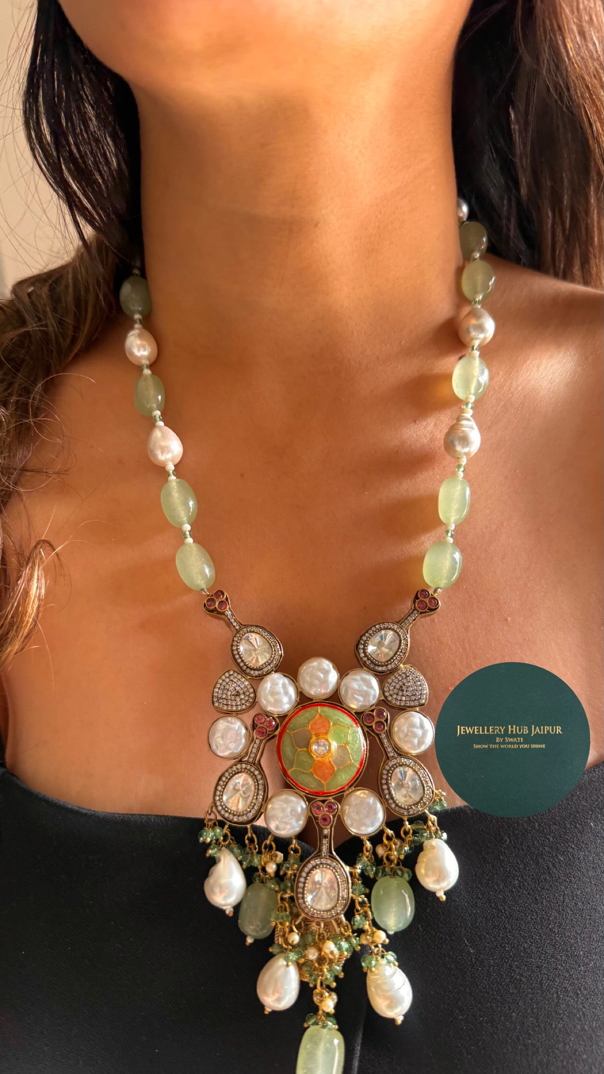 Rajwada long necklace