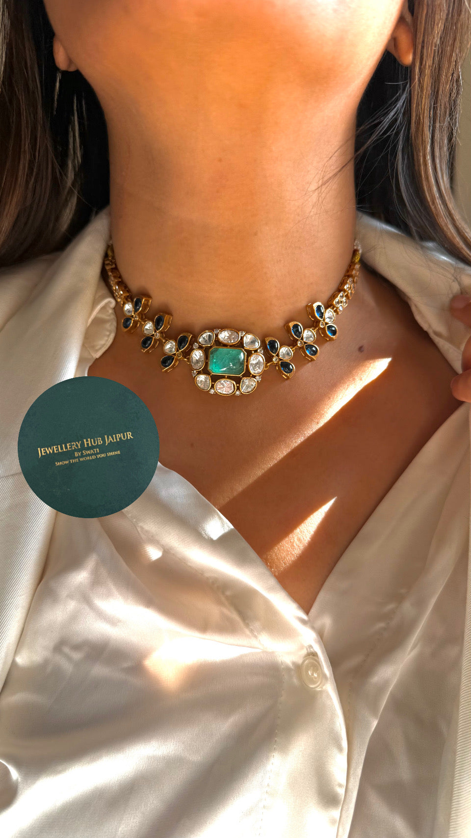 mint & rani sapphire minimal set