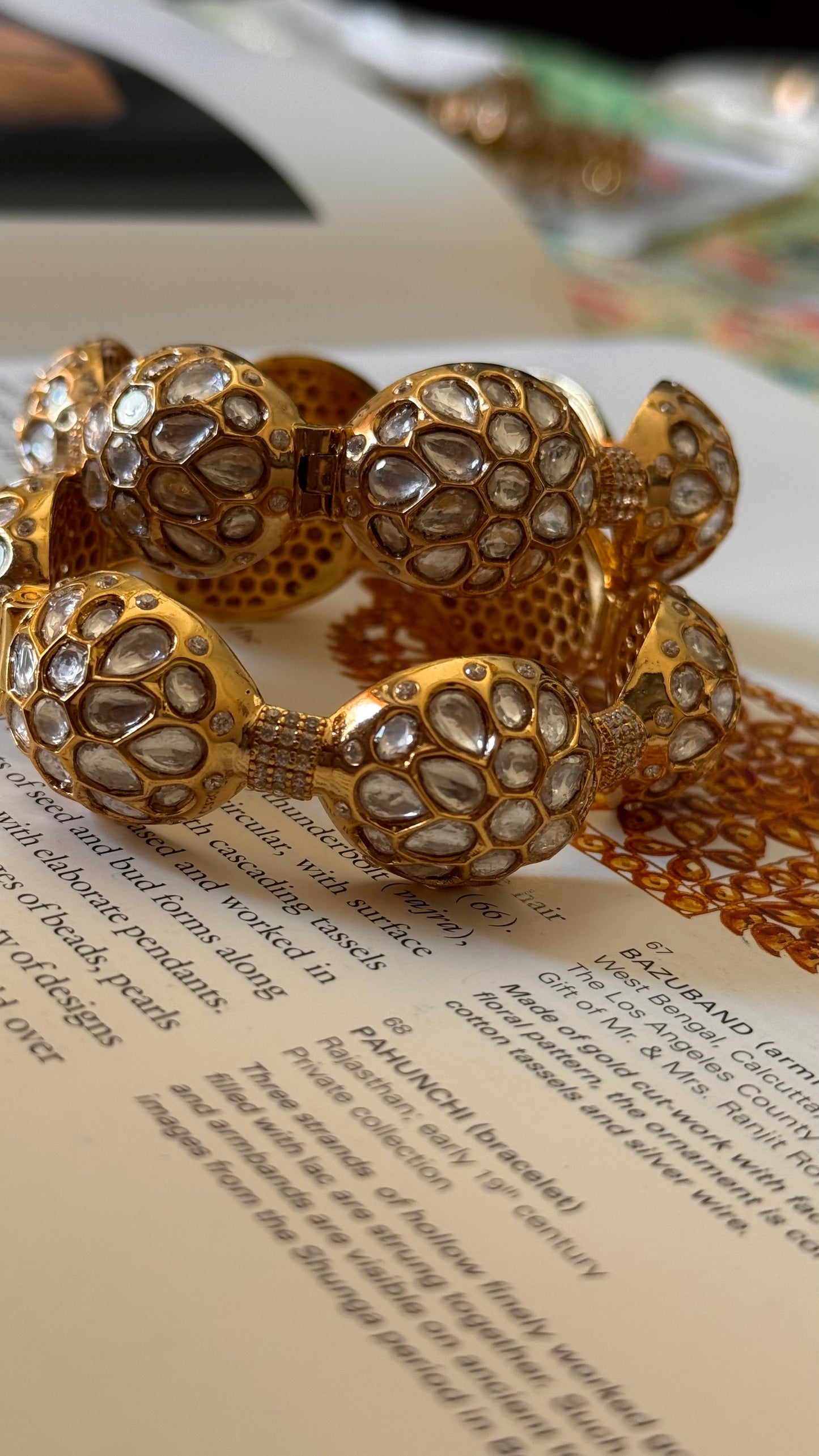 Real polki Victorian bangdi