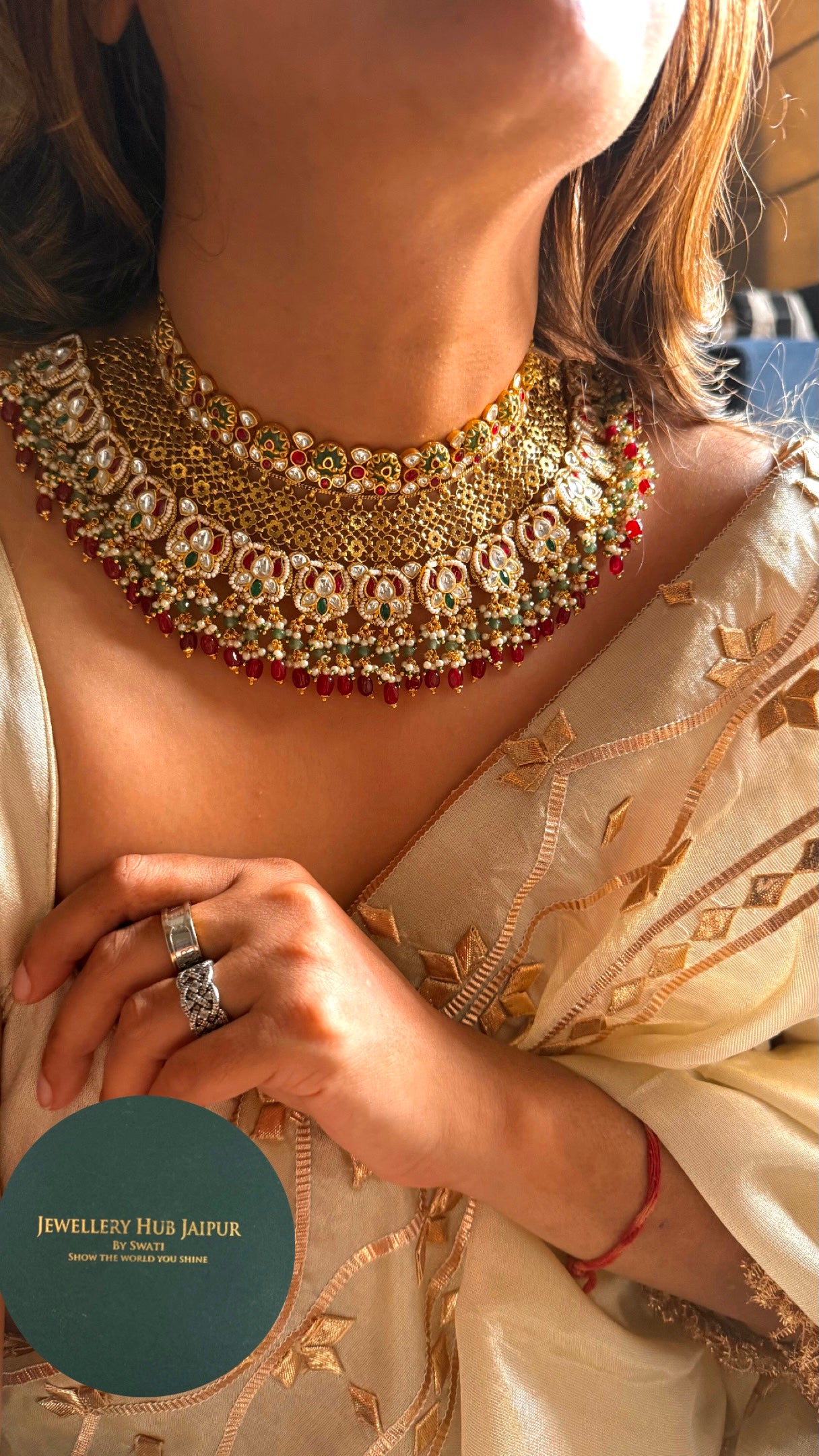 Bridal Asia heritage paachi nakashi Necklace