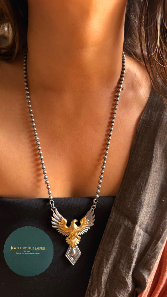 Sunhera tribal baaj pendant necklace