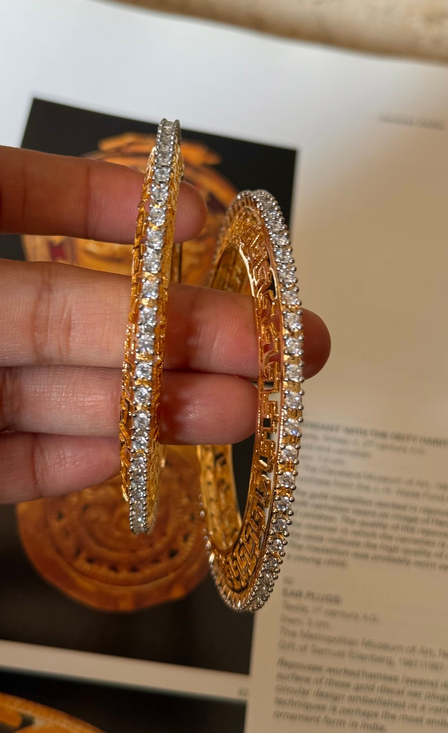 Diamond (gold) bangles not openable