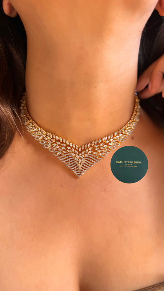 Gj polish victorian designer necklace