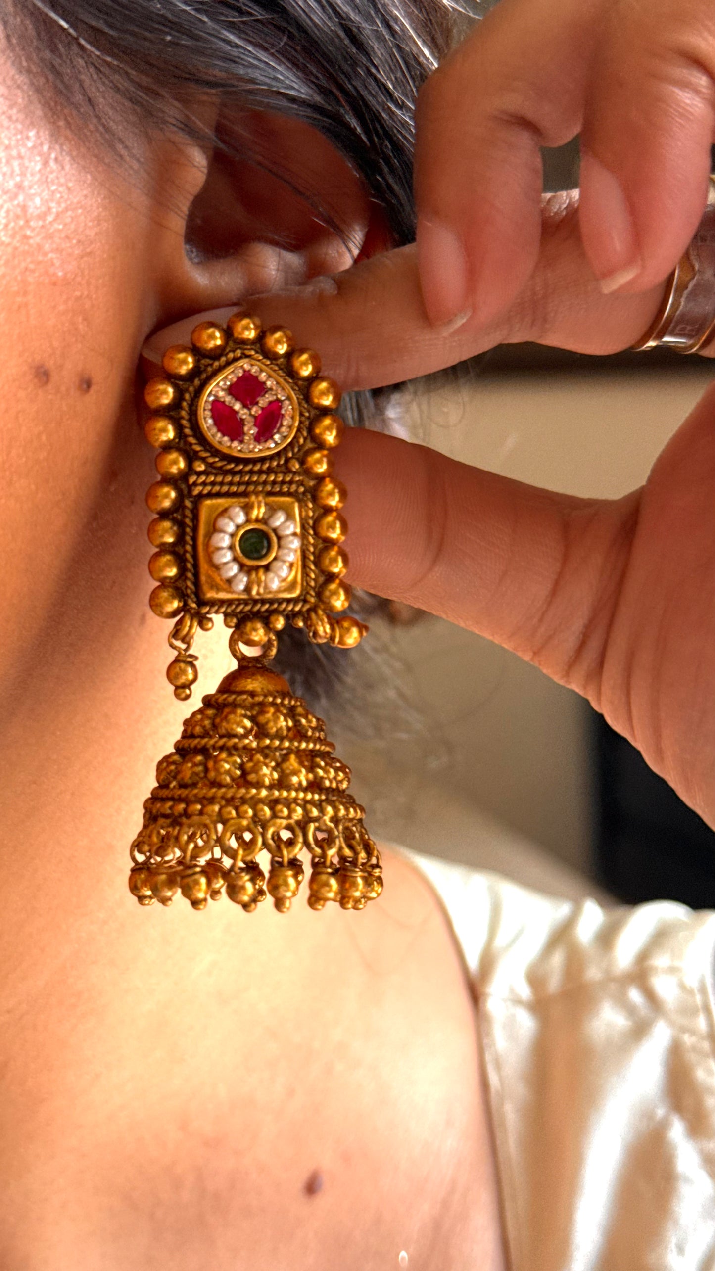 Paachi emerald & rani rajwadi Aad