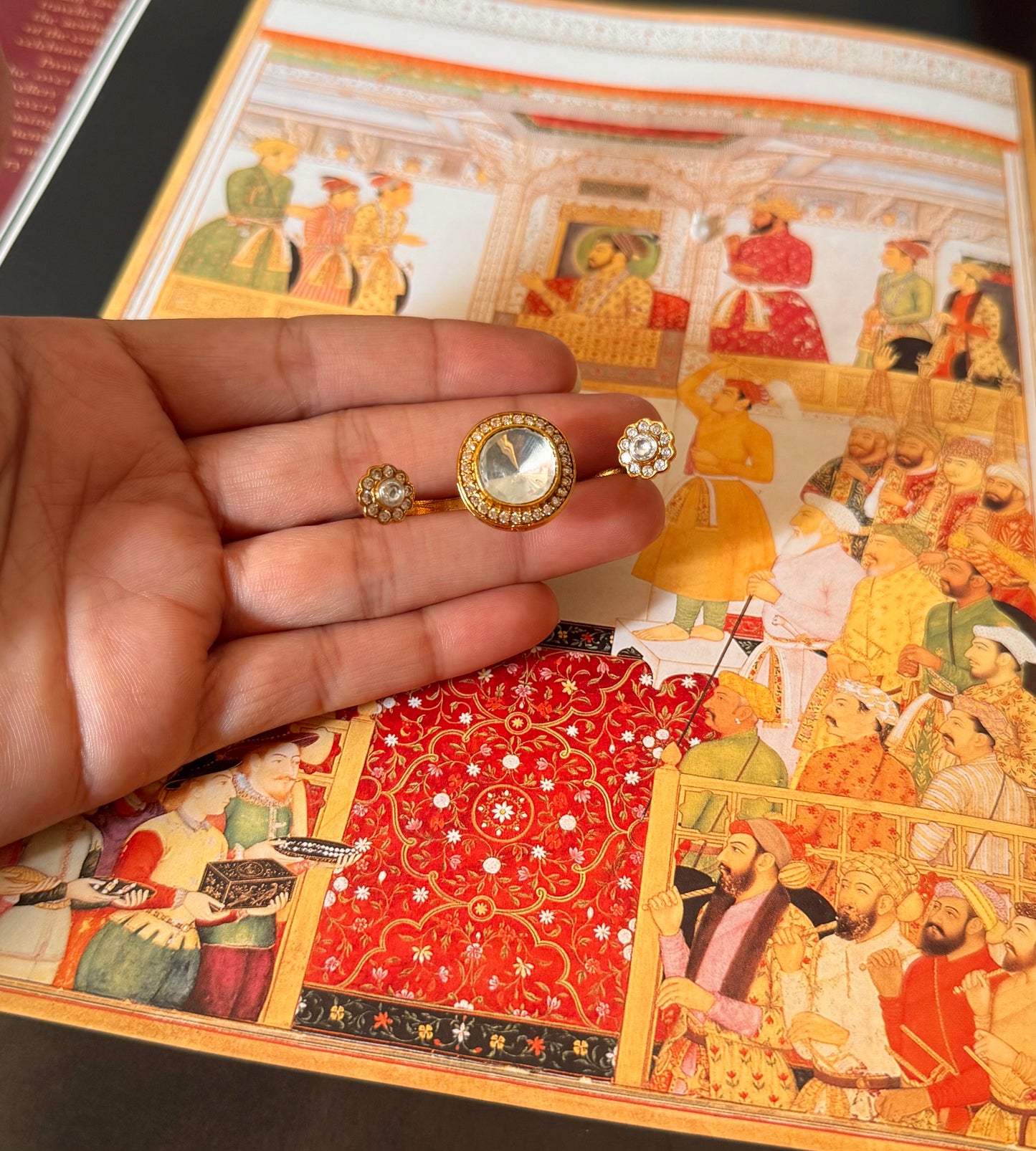 Double finger adjustable ring