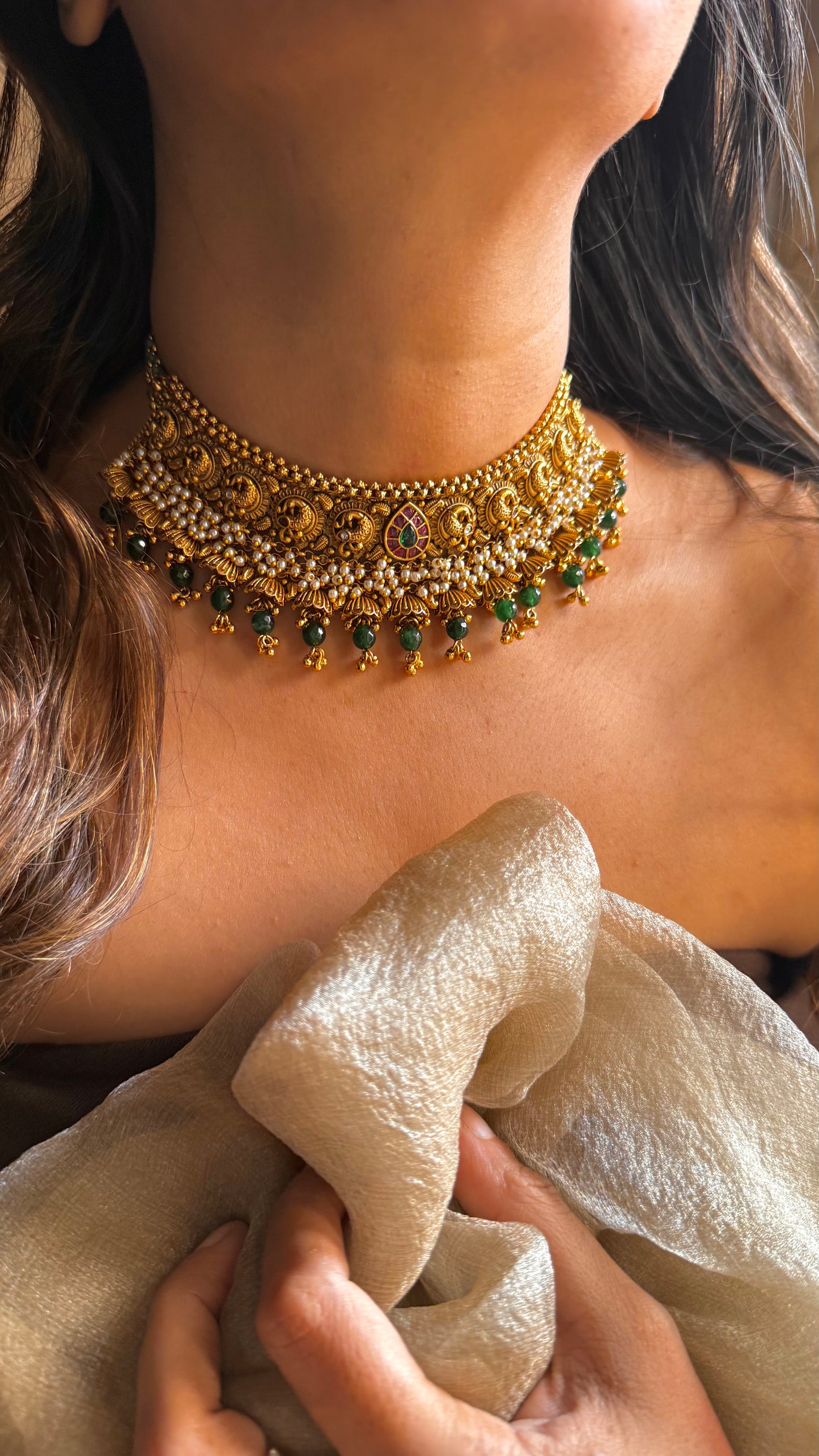 Heritage rajwada necklace