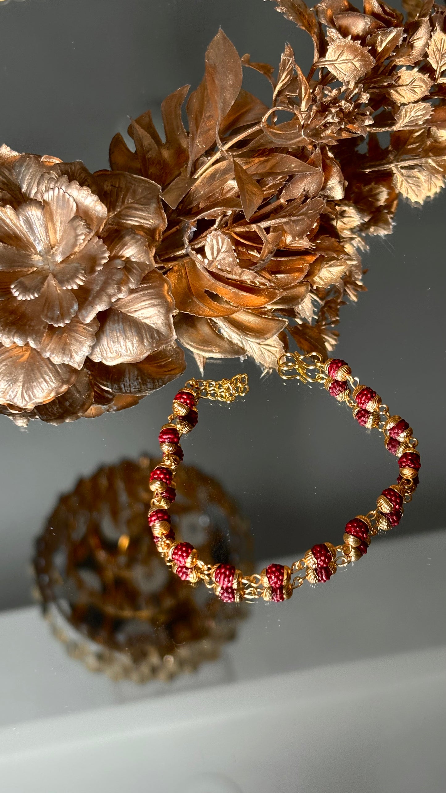 Rudraksh rakhi bracelet (shipping will be extra )