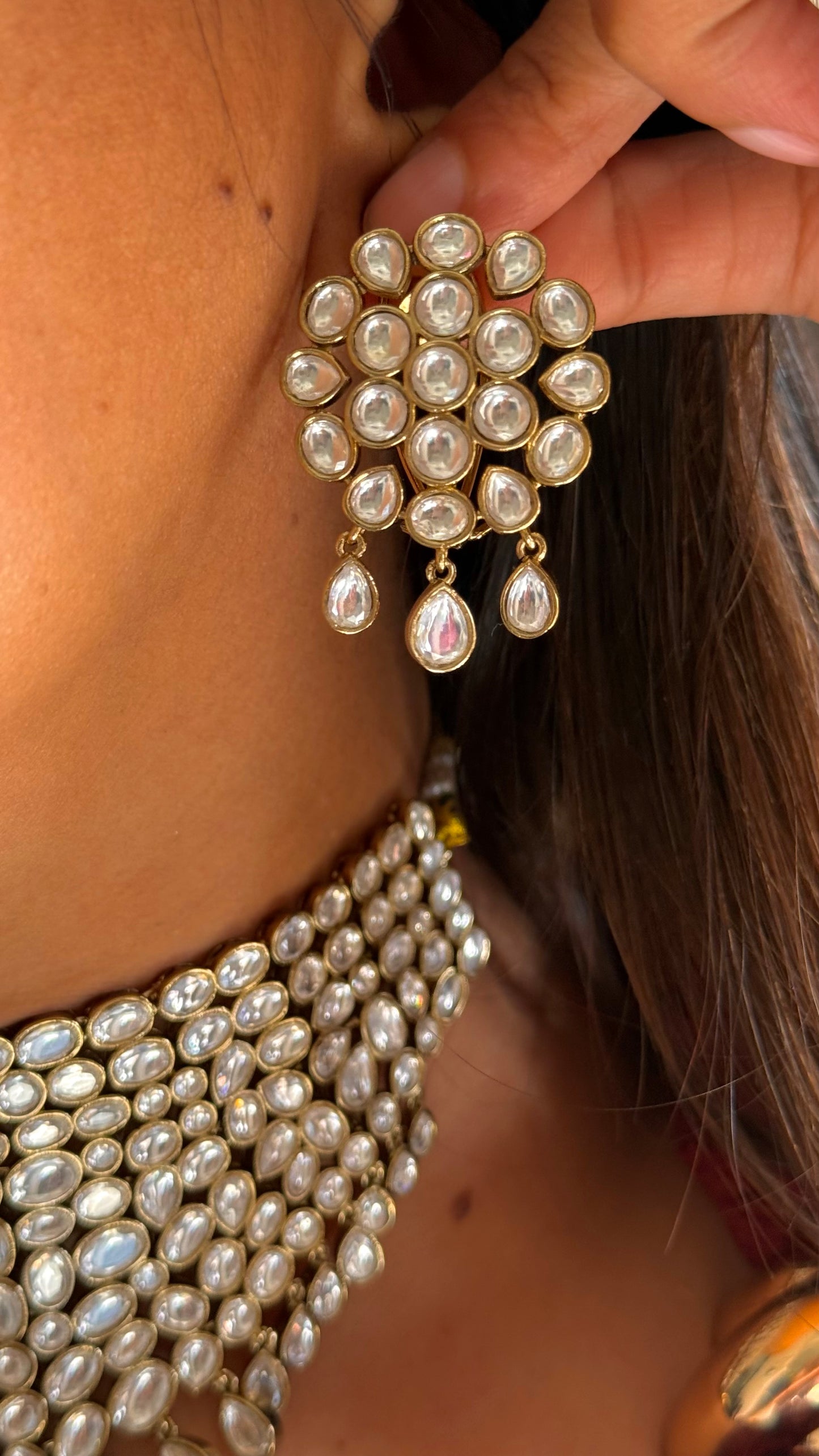 Polki heritage choker- ARUNDATI