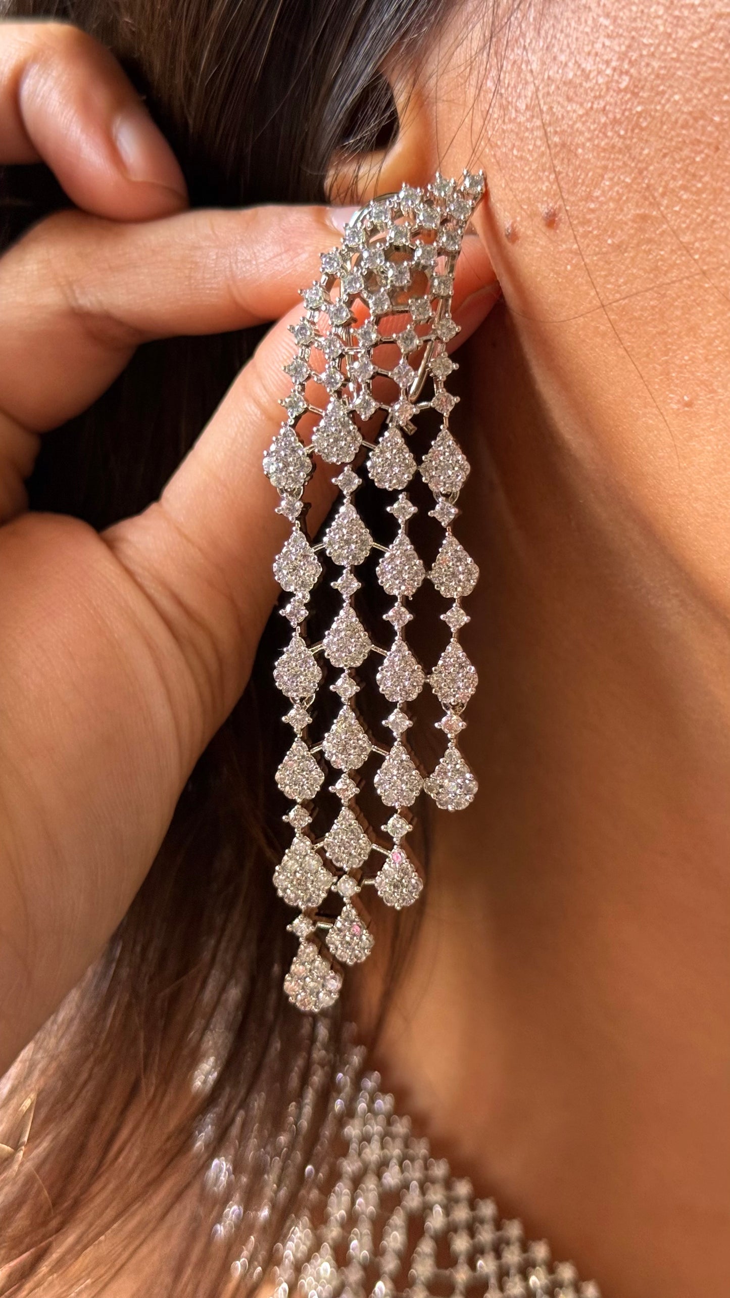 Noor shine cz diamond Necklace